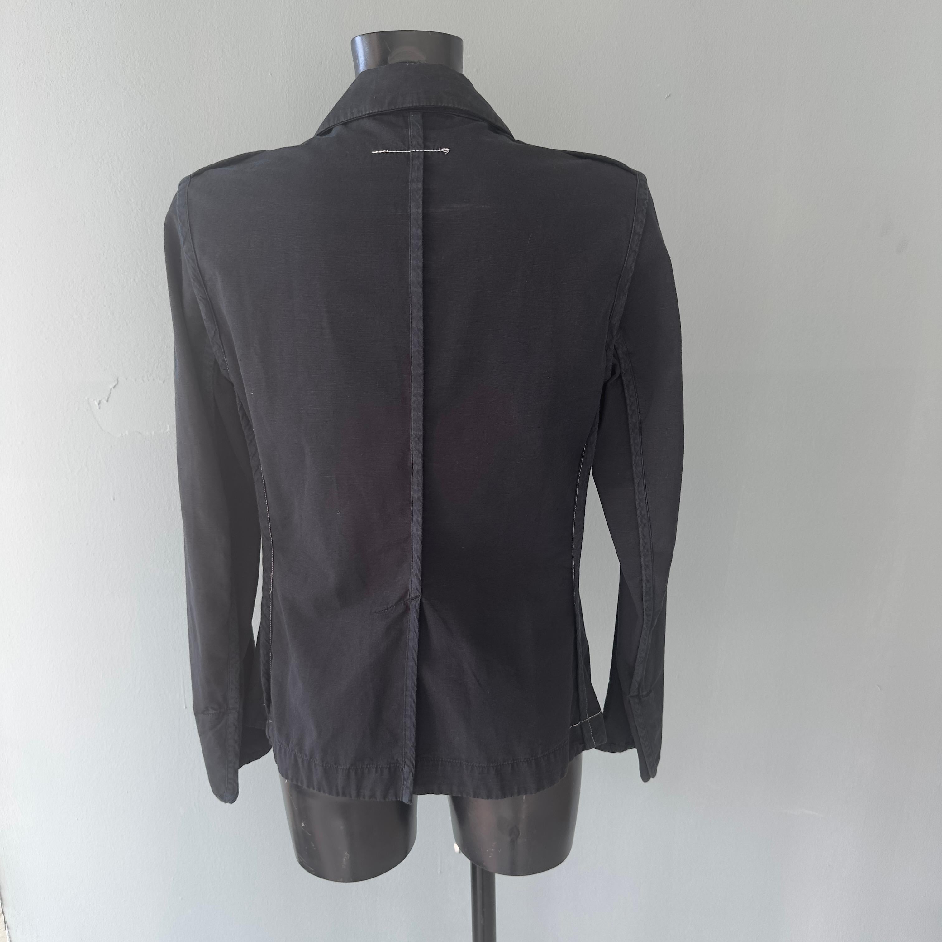 Black Giacca da collezione Maison Margiela in vendita