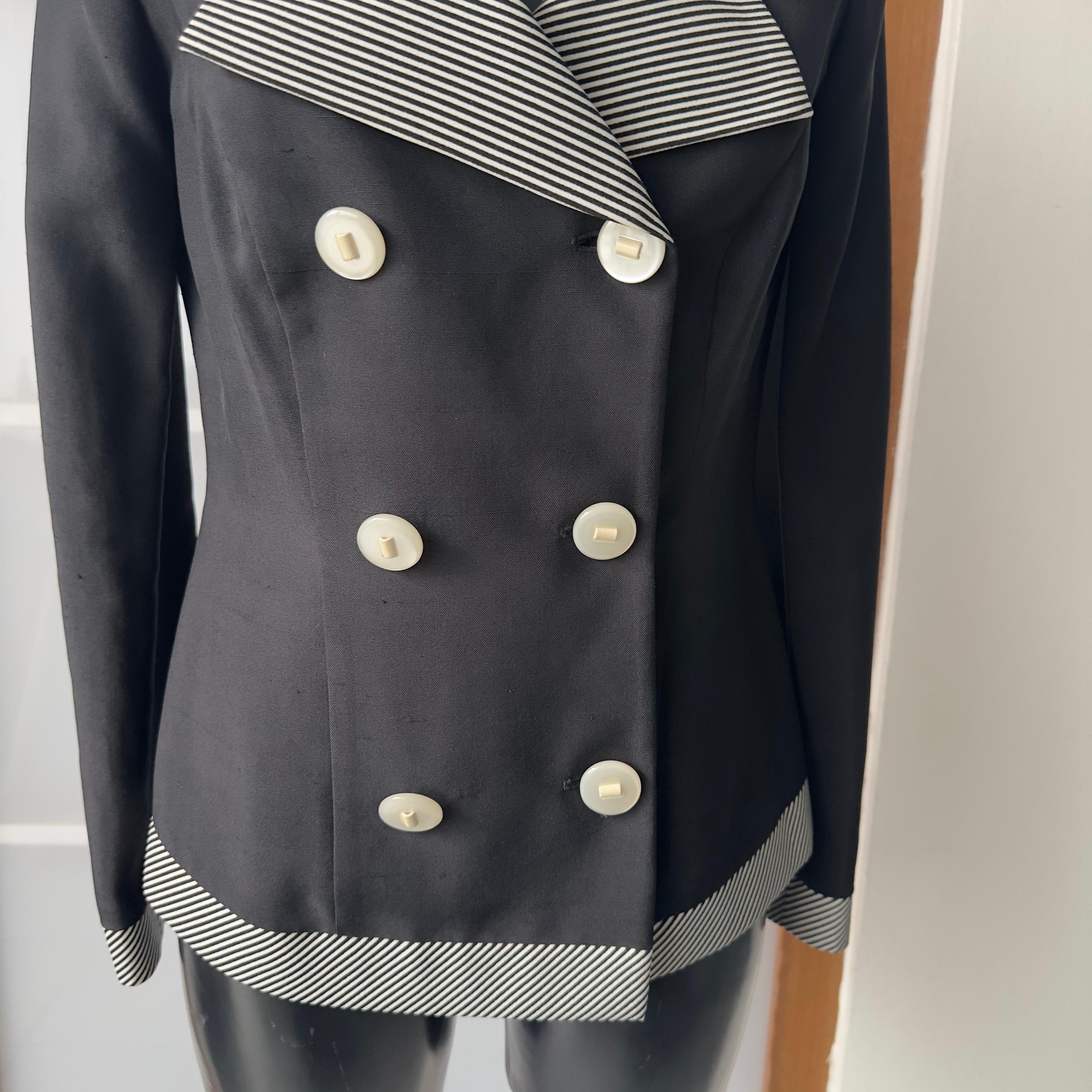 Giorgio Armani silk jacket For Sale 1