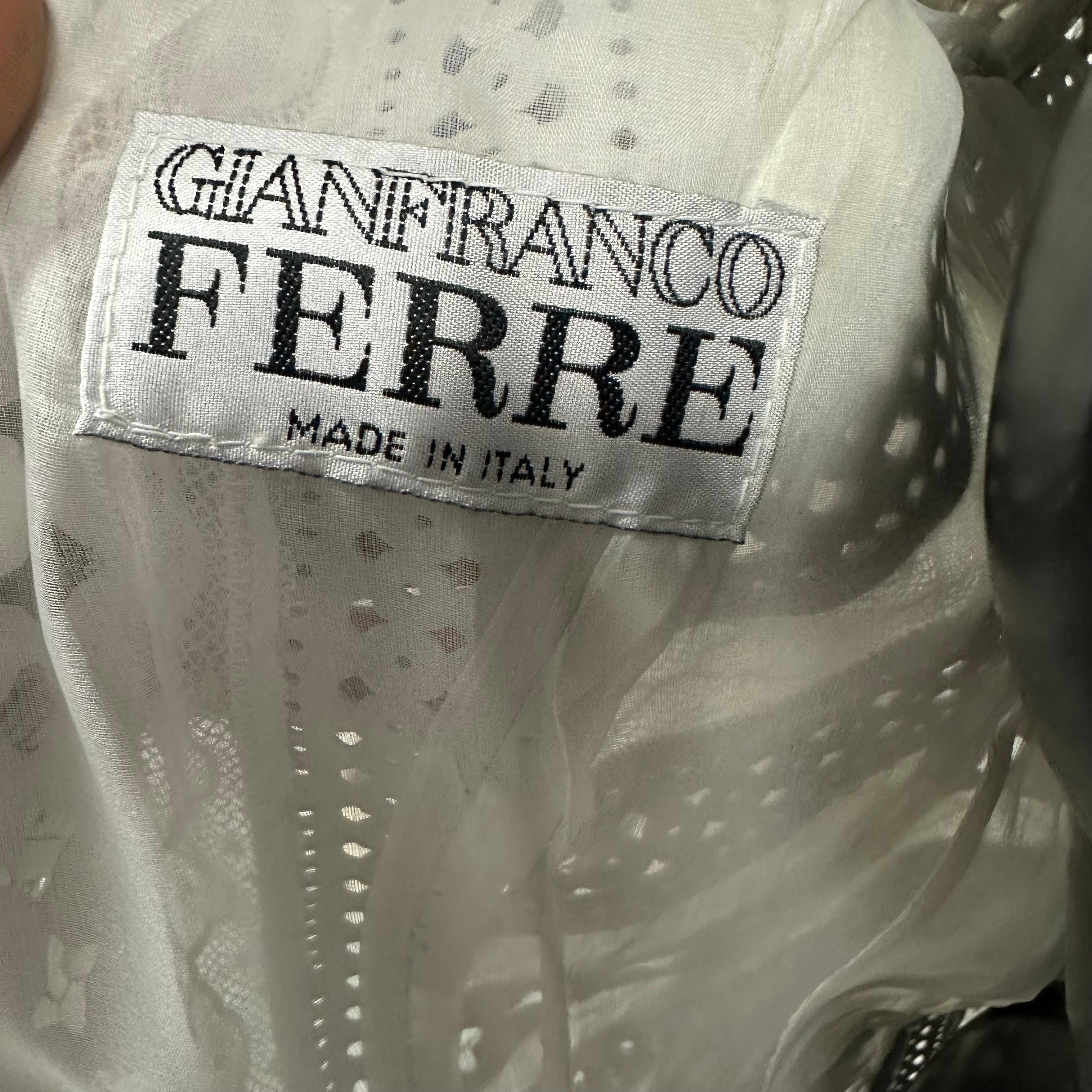 Giacca Haute Couture 1998 Gianfranco Ferre’  7