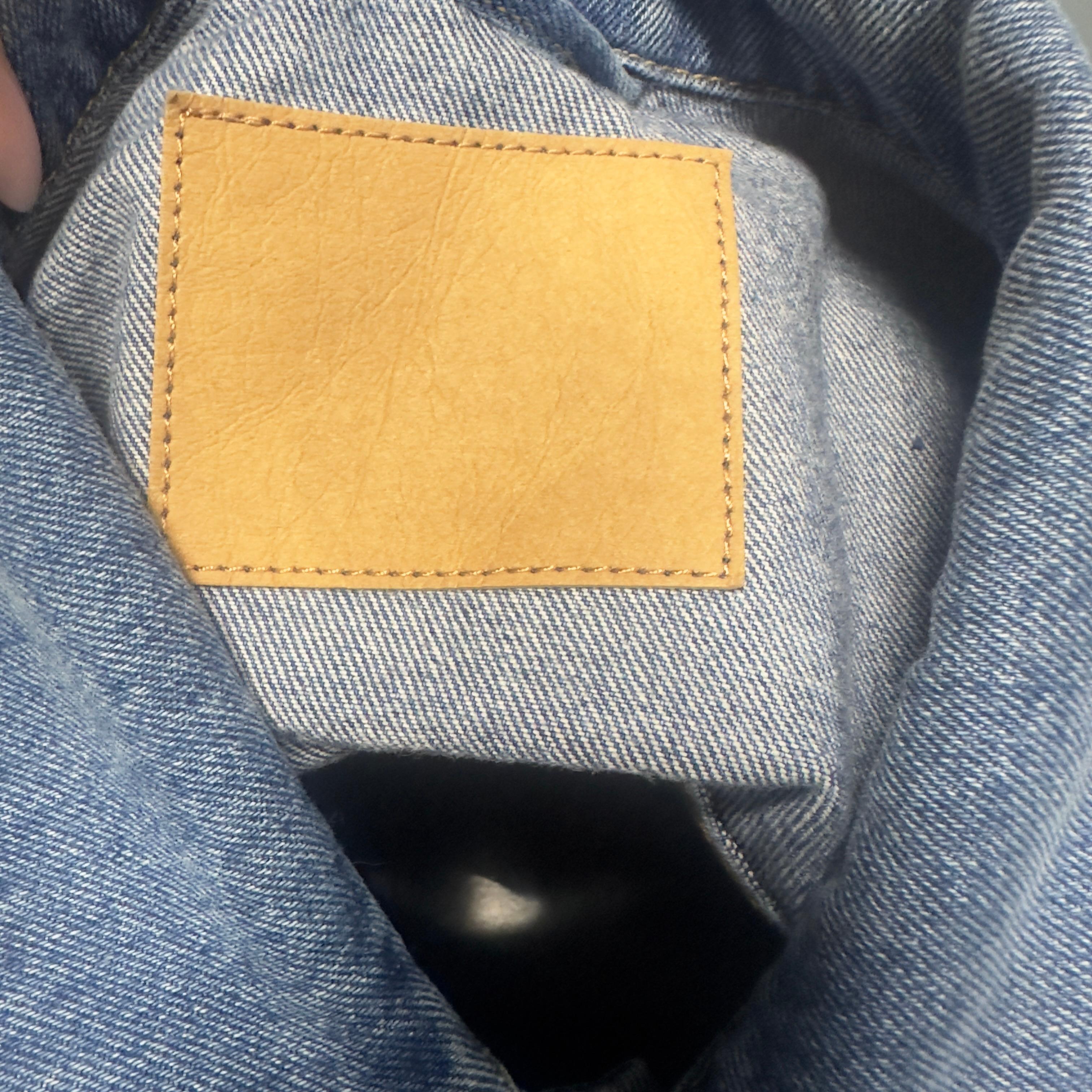 Giacca in denim Balenciaga pari al nuovo in vendita 6