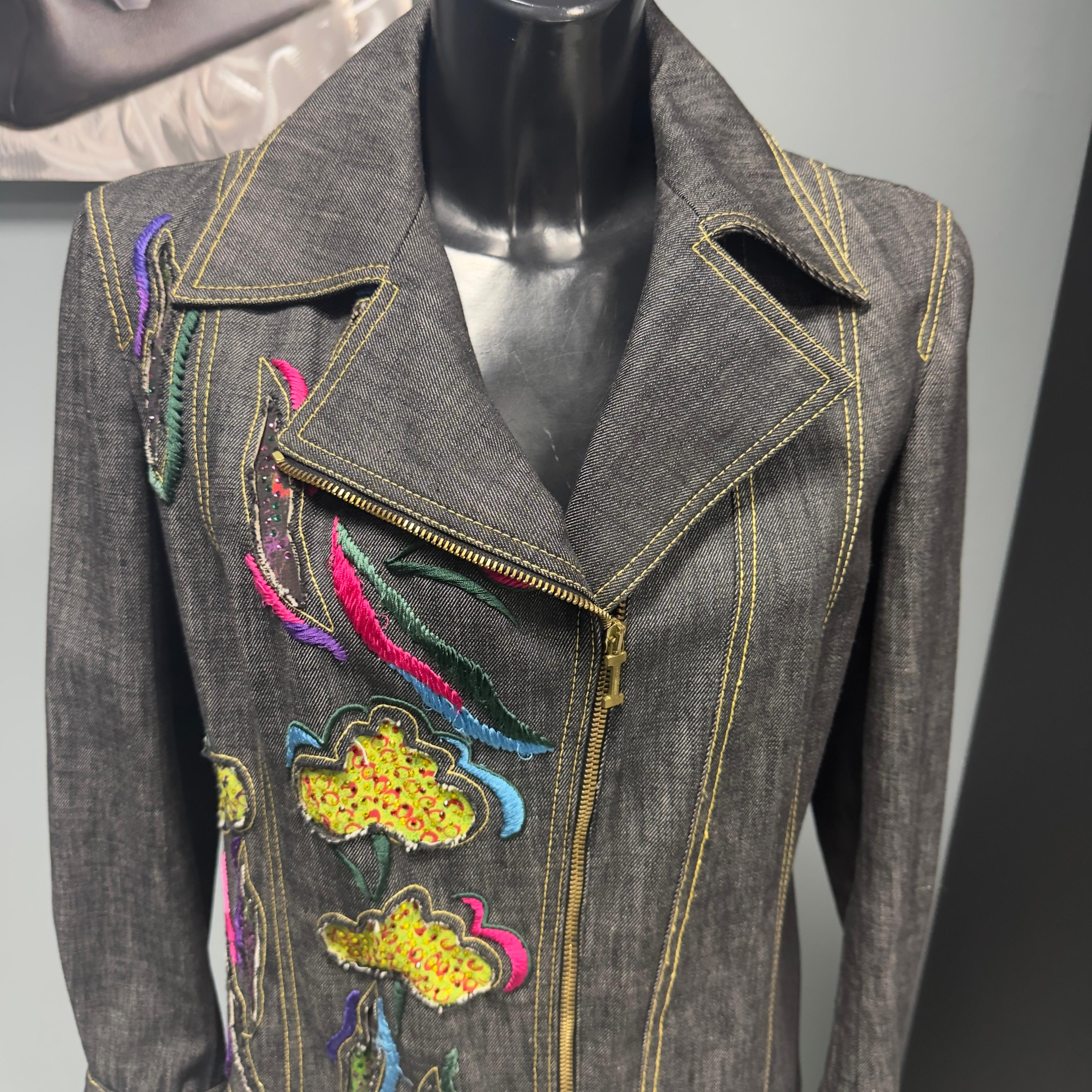 Iceberg 2003 denim jacket For Sale 7