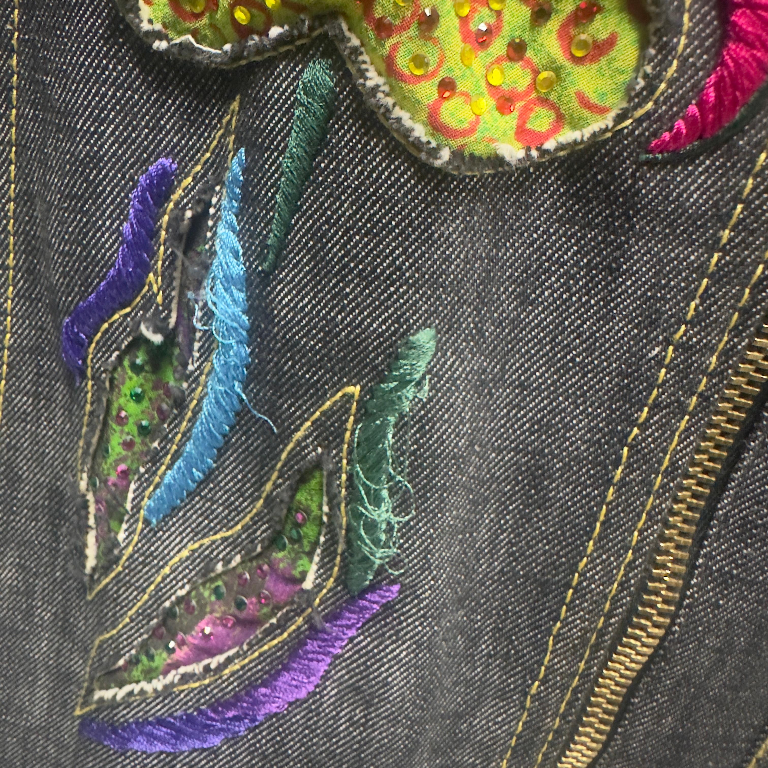 Women's or Men's Iceberg 2003 denim jacket For Sale