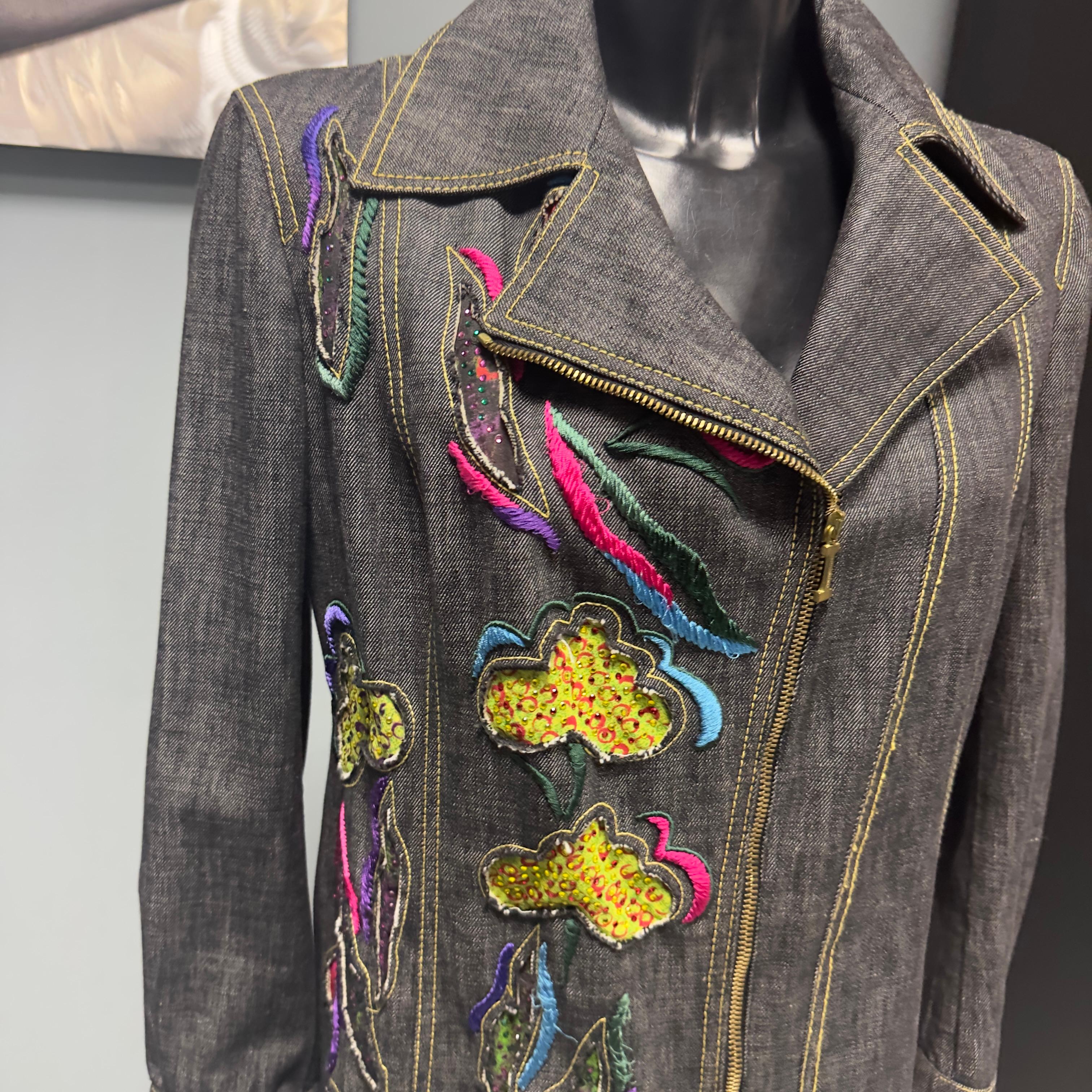Iceberg 2003 denim jacket For Sale 2