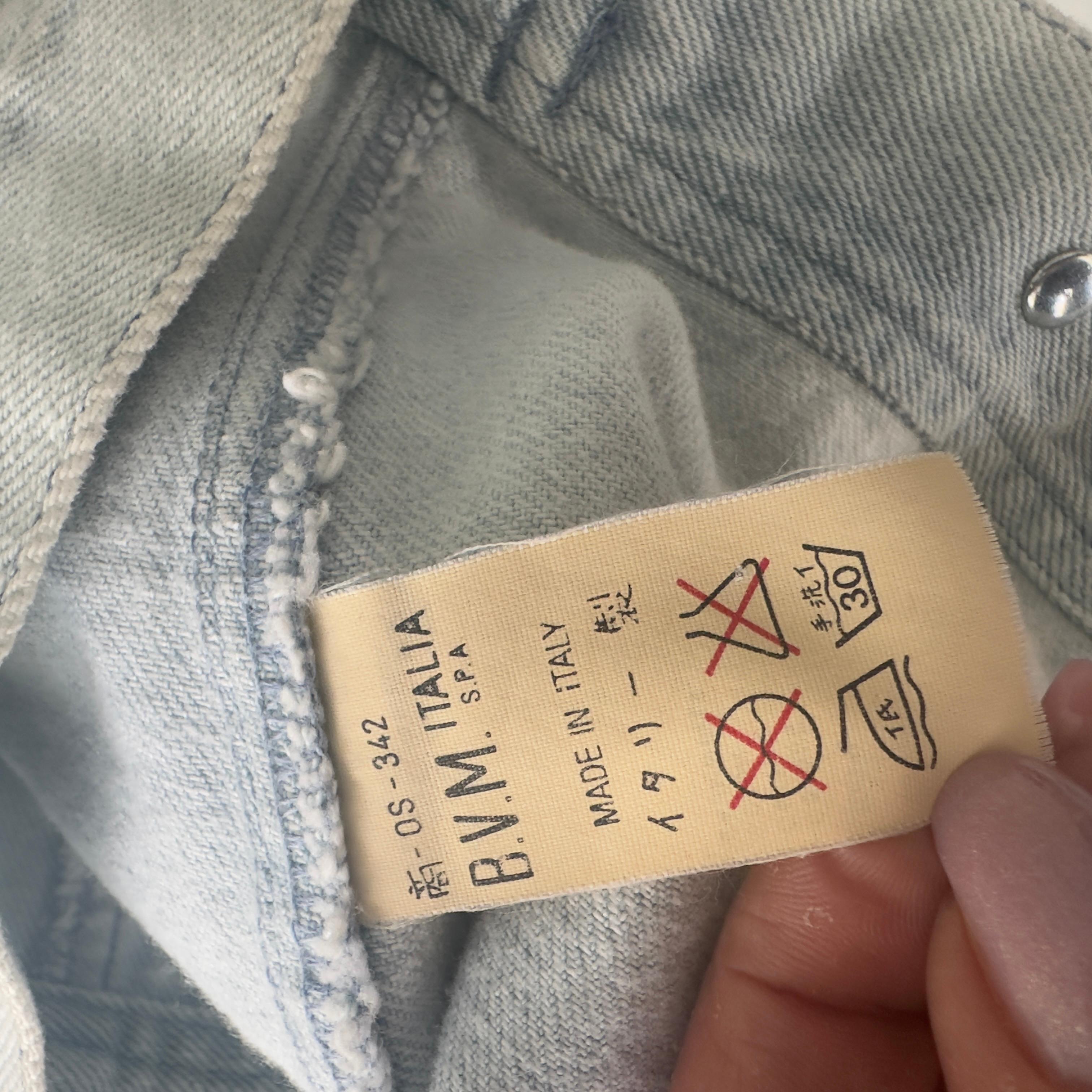 Les Copains Veste en jean des années 1980 en vente 8