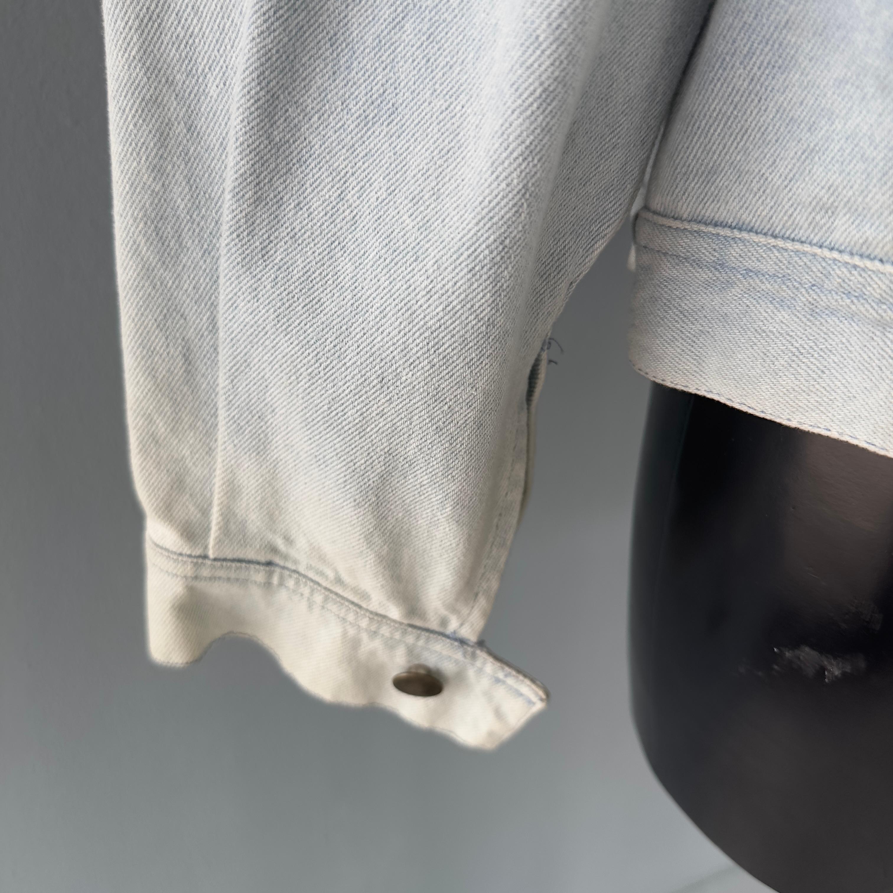 Les Copains Veste en jean des années 1980 en vente 3