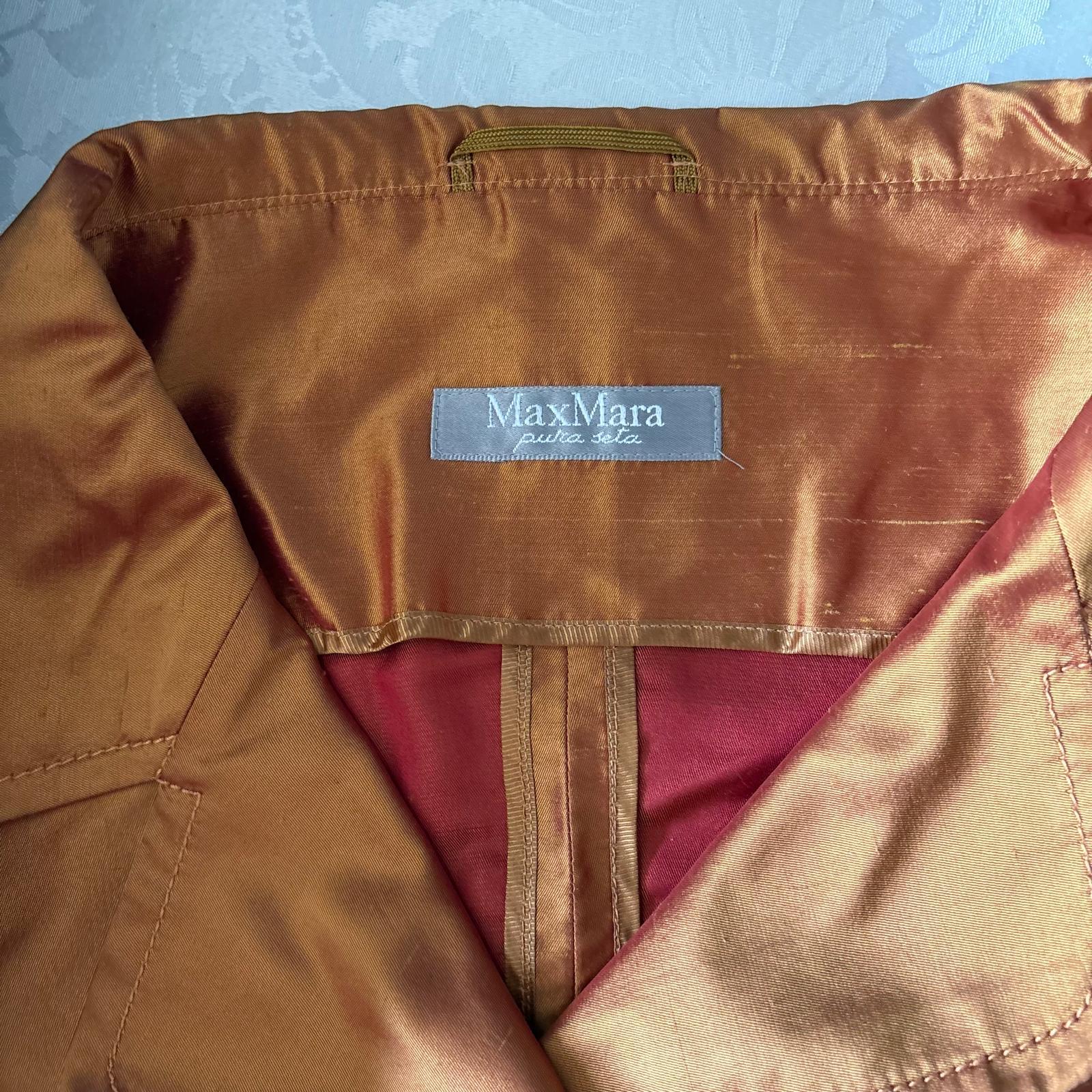 Max Mara Seidenjacke im Angebot 5