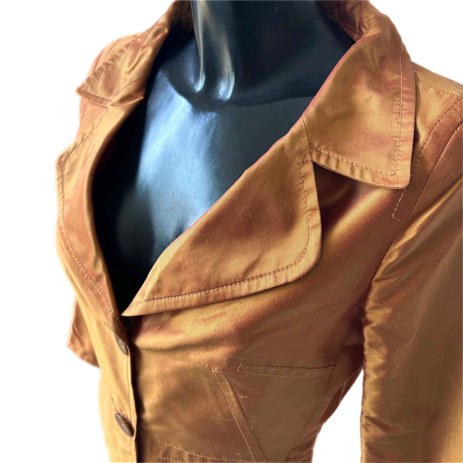 Max Mara Seidenjacke im Zustand „Hervorragend“ im Angebot in Basaluzzo, IT