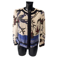 Chaqueta Roberto Cavalli en Jacquard Floral - excelente estado
