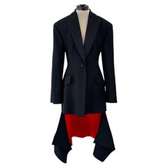 Giacca smoking Alexander McQueen sfilata Fall 2018