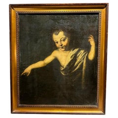 Giacinti Brandi (1621-1691) « S. Giovannino » 17ème siècle avec vidéo