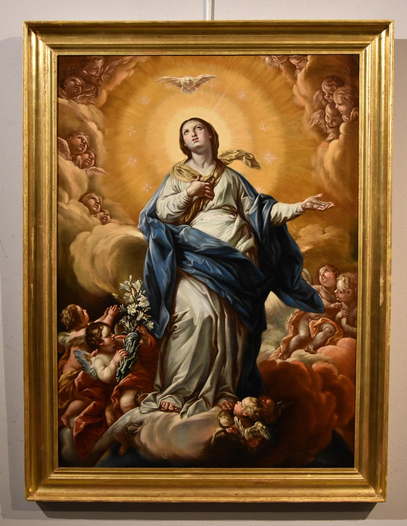 Immaculate Virgin Madonna Brandi Paint Oil on canvas Old master 17th Century Art 7