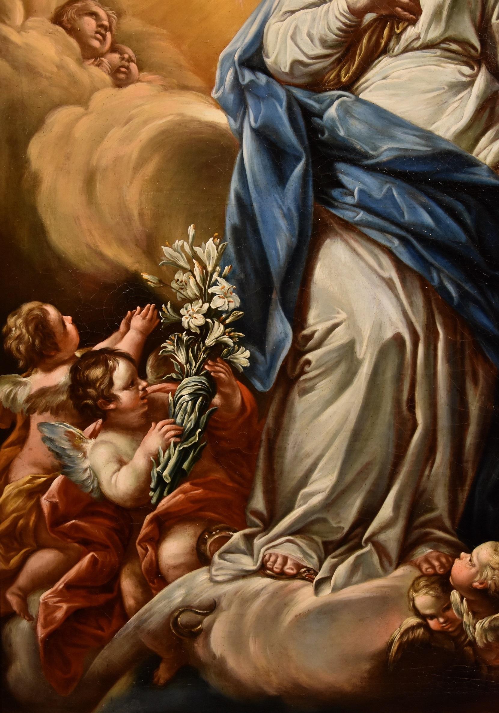 Giacinto Brandi (Rome 1621 - Rome 1691) - Immaculate Virgin
Oil painting on canvas (cm. 106 x 77, framed 121 x 92)
The work is accompanied by a critical study written by prof. Emilio Negro (Bologna)

We offer in our gallery this splendid painting,