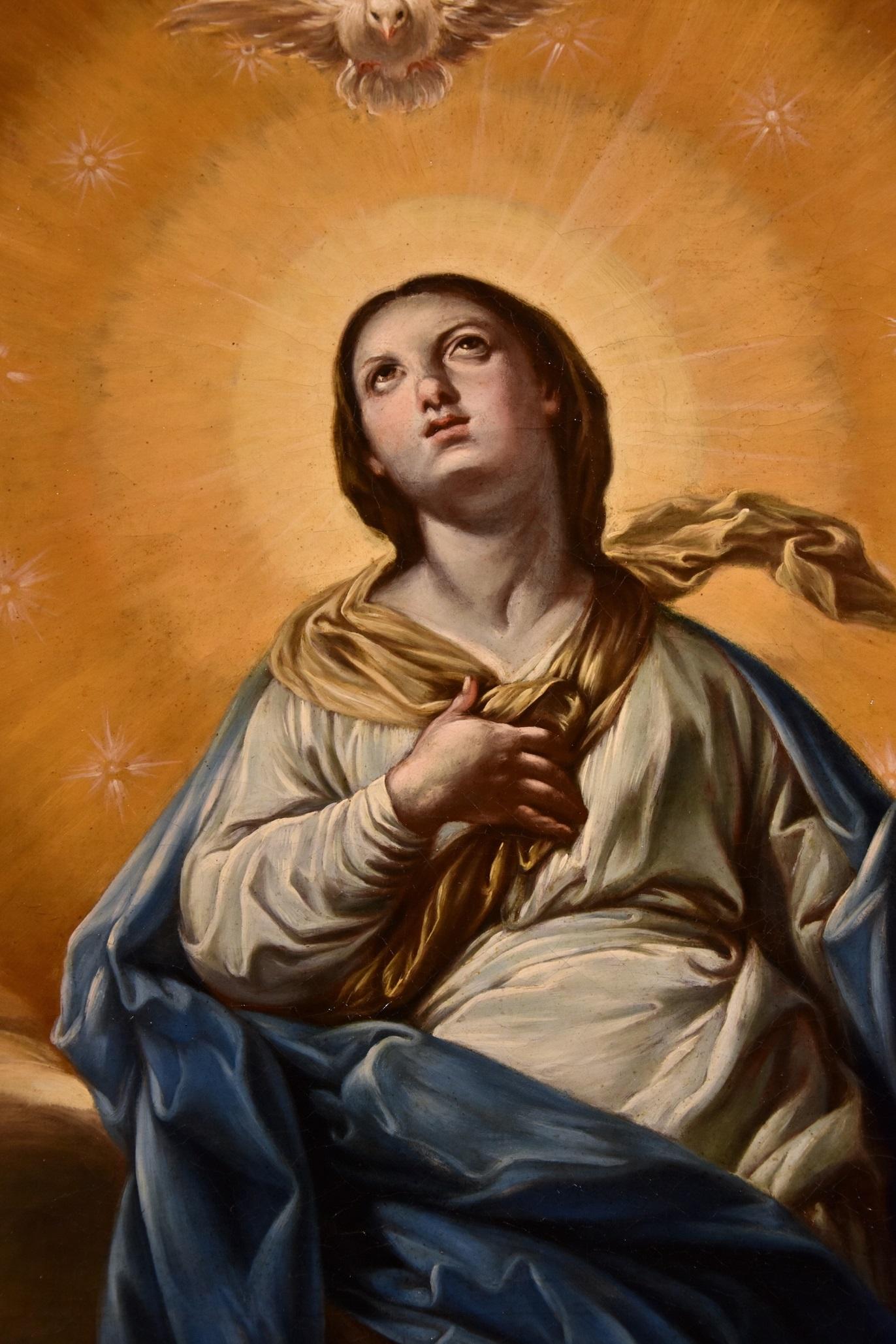 Immaculate Virgin Madonna Brandi Paint Oil on canvas Old master 17th Century Art 2