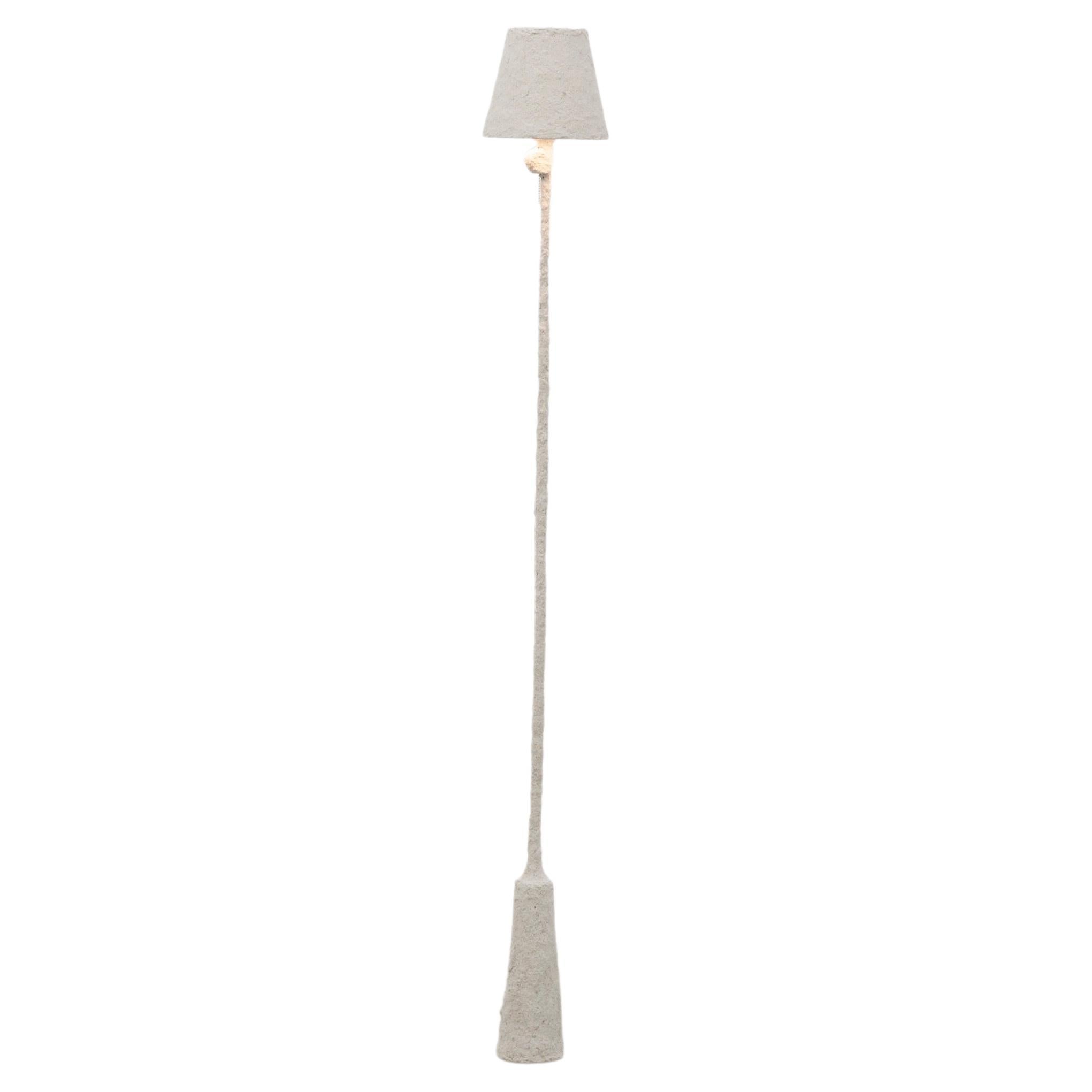 Giacometti Floor Lamp in Paper Clay by Bailey Fontaine, REP by Tuleste Factory