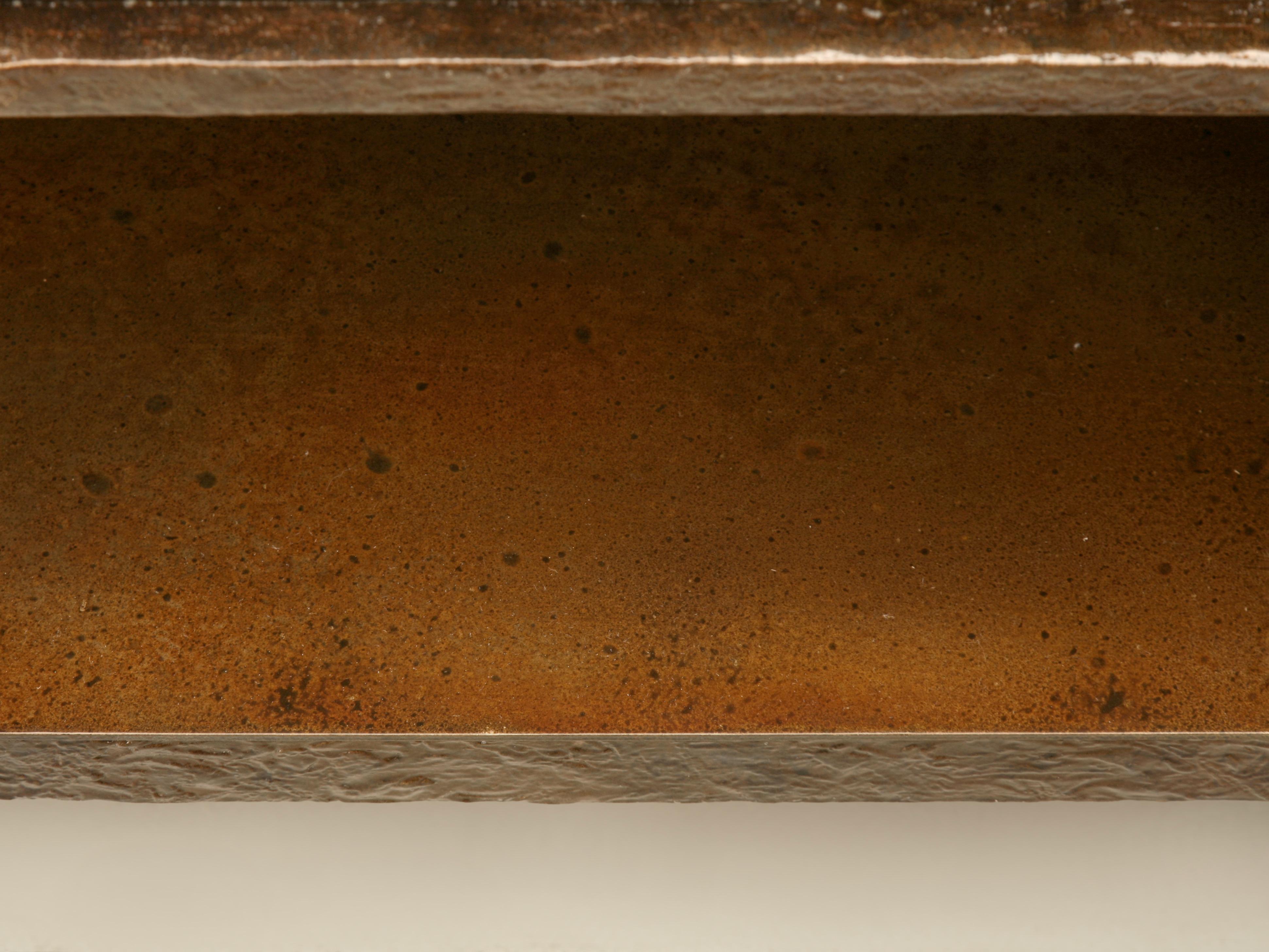 Américain Travail du bronze inspiré de Giacometti, bureau, table à manger American Made to Order en vente