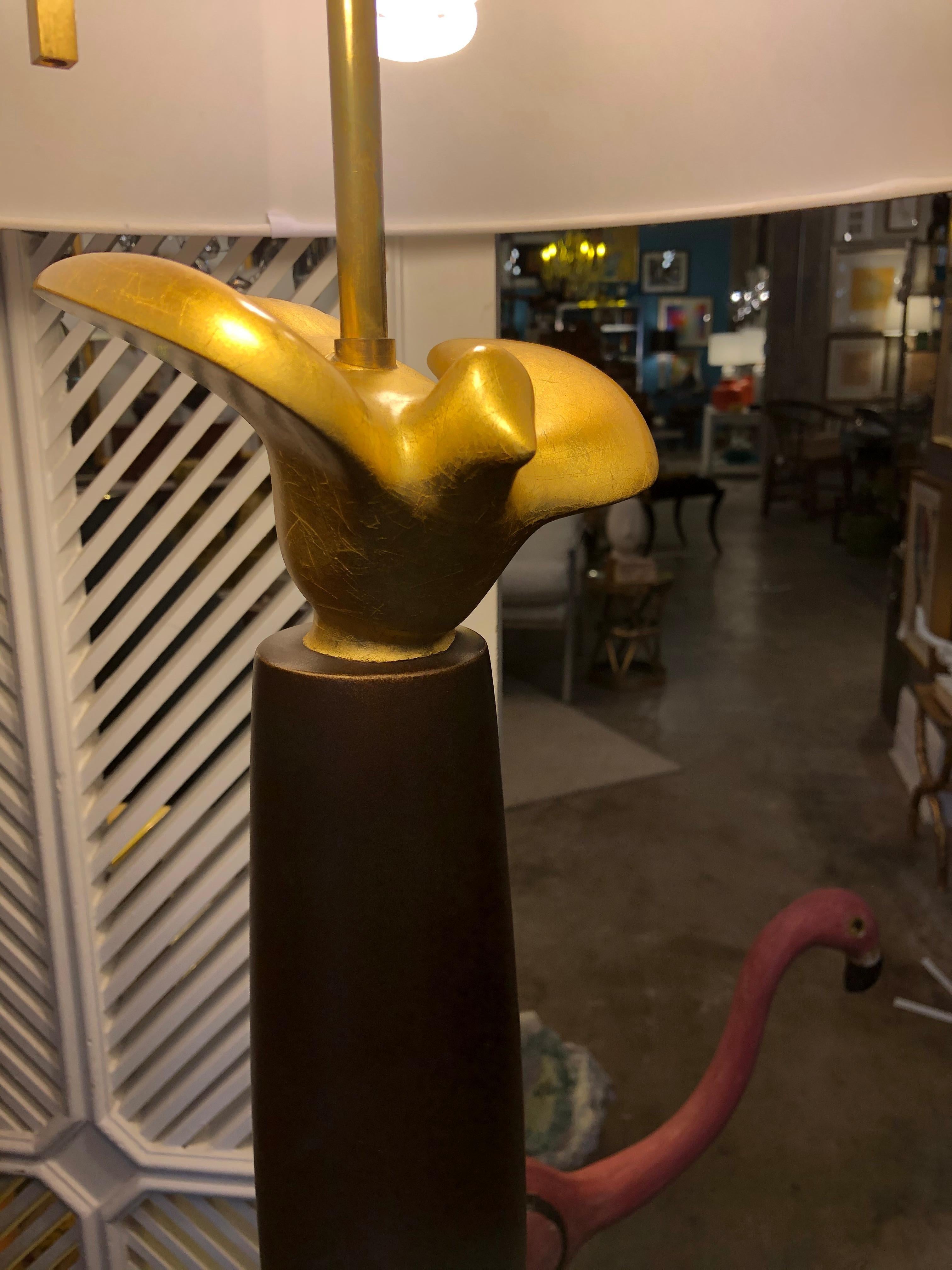 Américain Lampe de bureau Sirmos à colombe inspirée de Giacometti en vente
