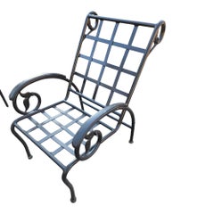 Giacometti Inspired Wrought Iron Patio Furniture