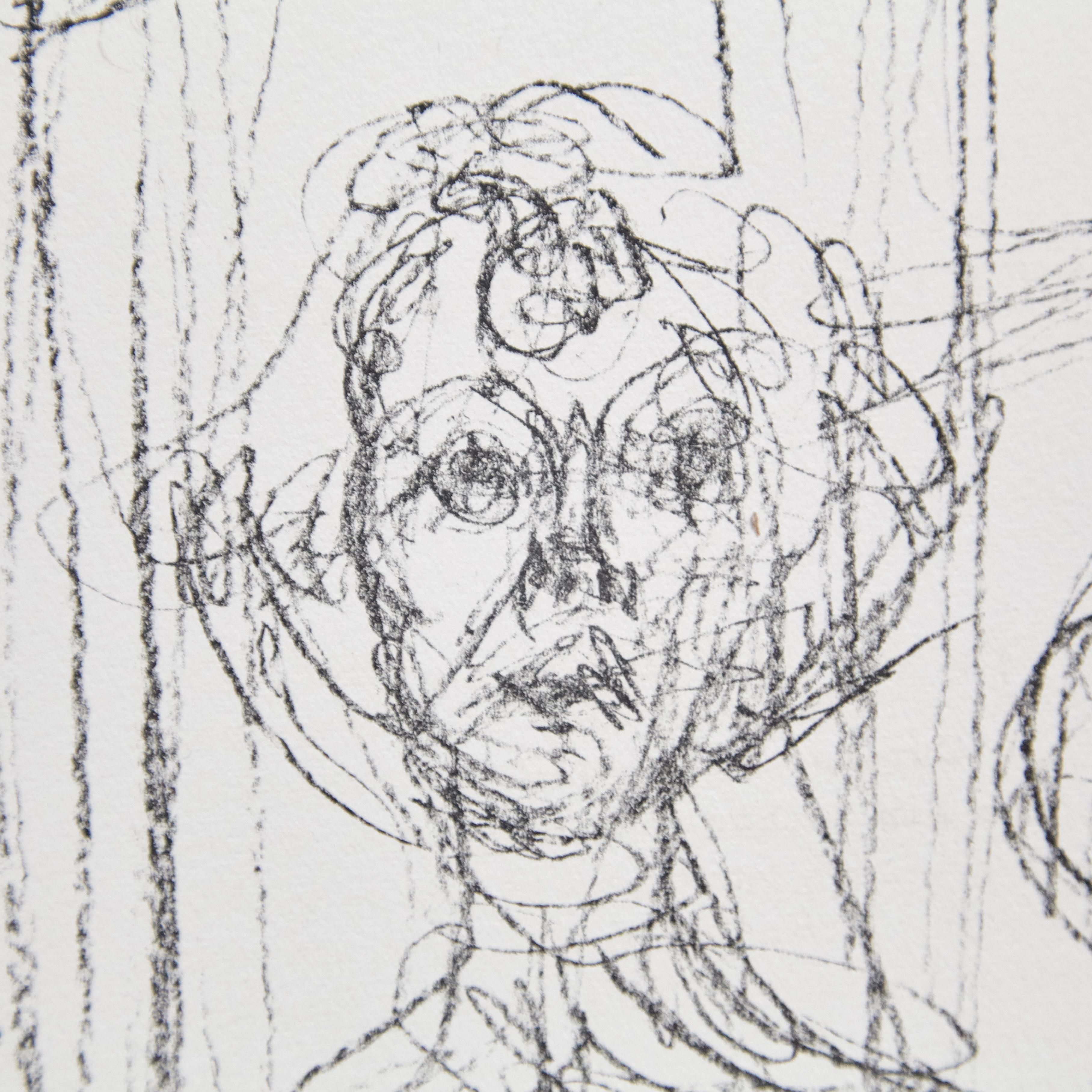 Modern Giacometti Lithography by Atelier Mourlot