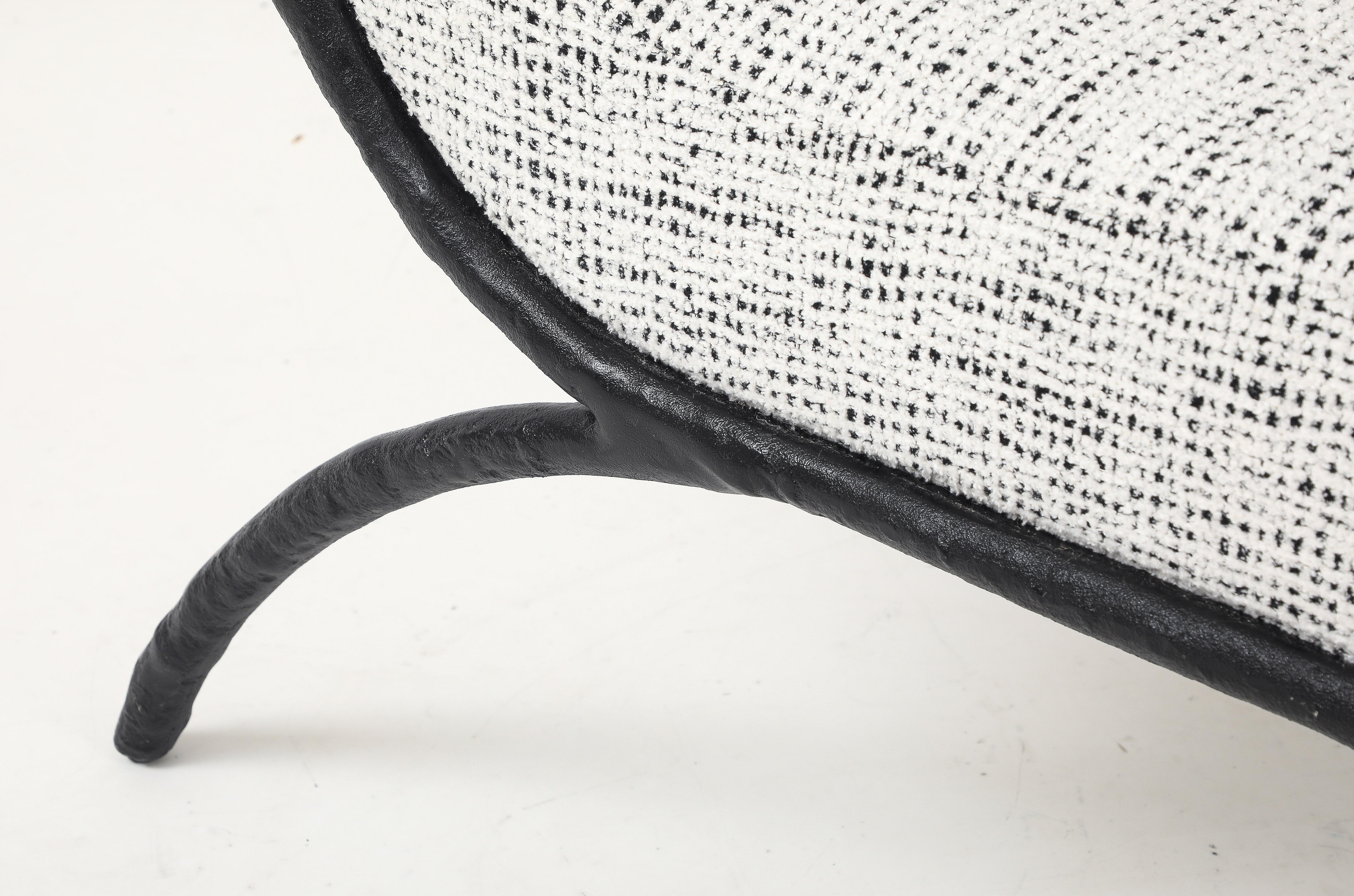 Giacometti Stil geschwärzte Bronze Zweig gerahmt Stühle im Angebot 4