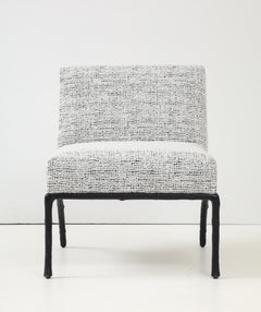 Giacometti Style Blackened Bronze Twig Framed Chairs