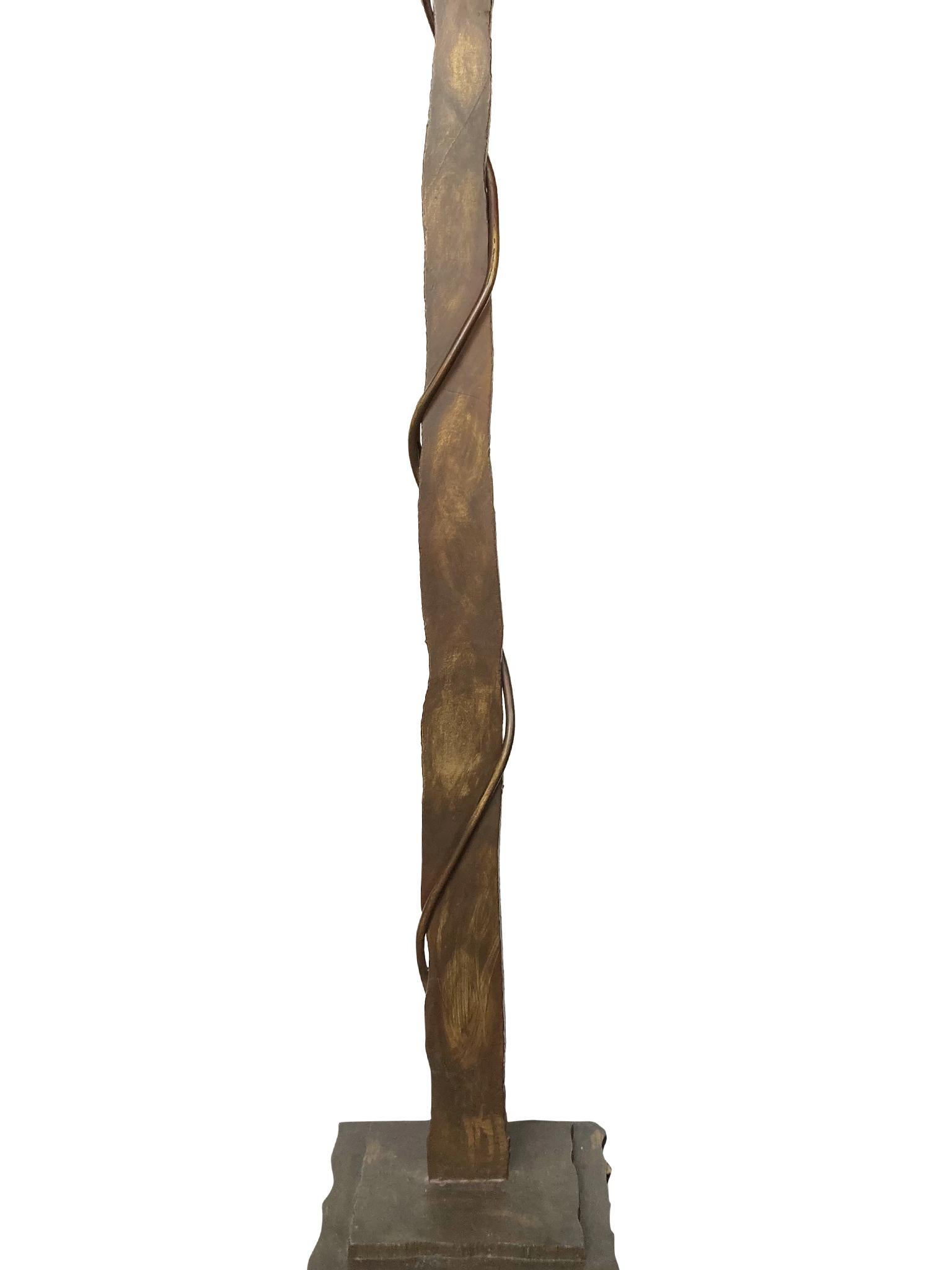 Giacometti-Style Bronze Floor Lamp 5