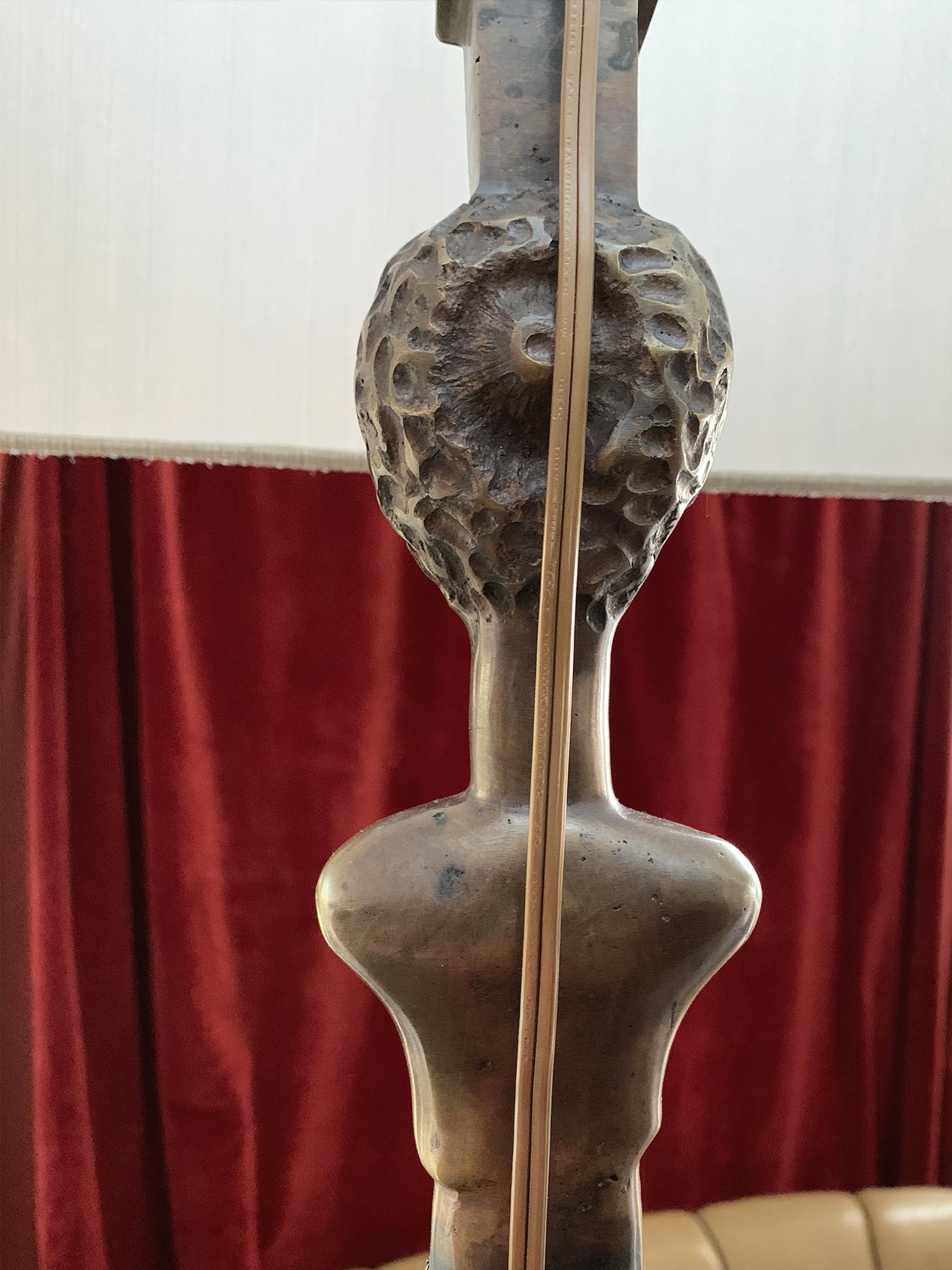 Giacometti-Style Bronze Floor Lamp 10