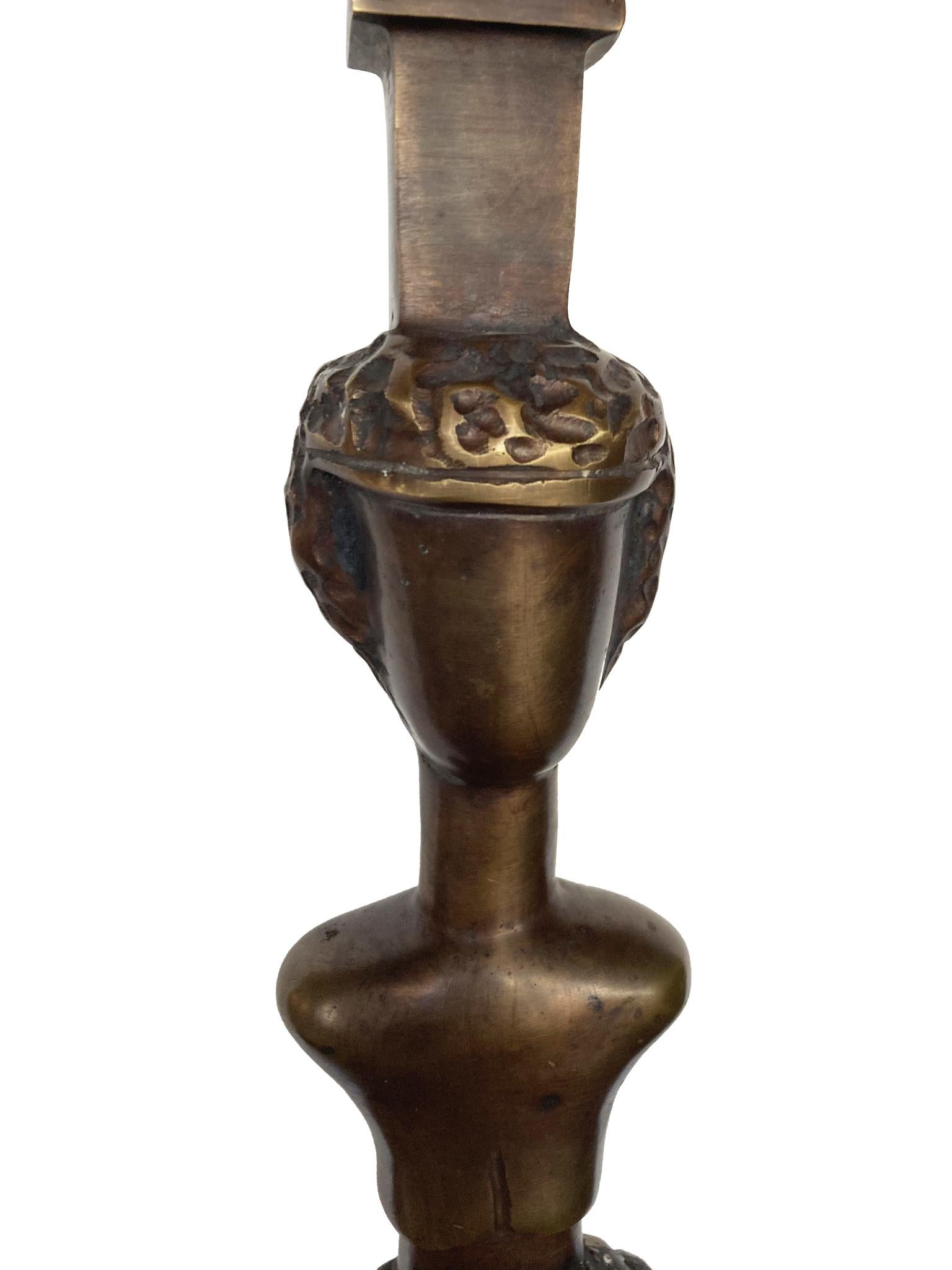 Giacometti-Style Bronze Floor Lamp 2