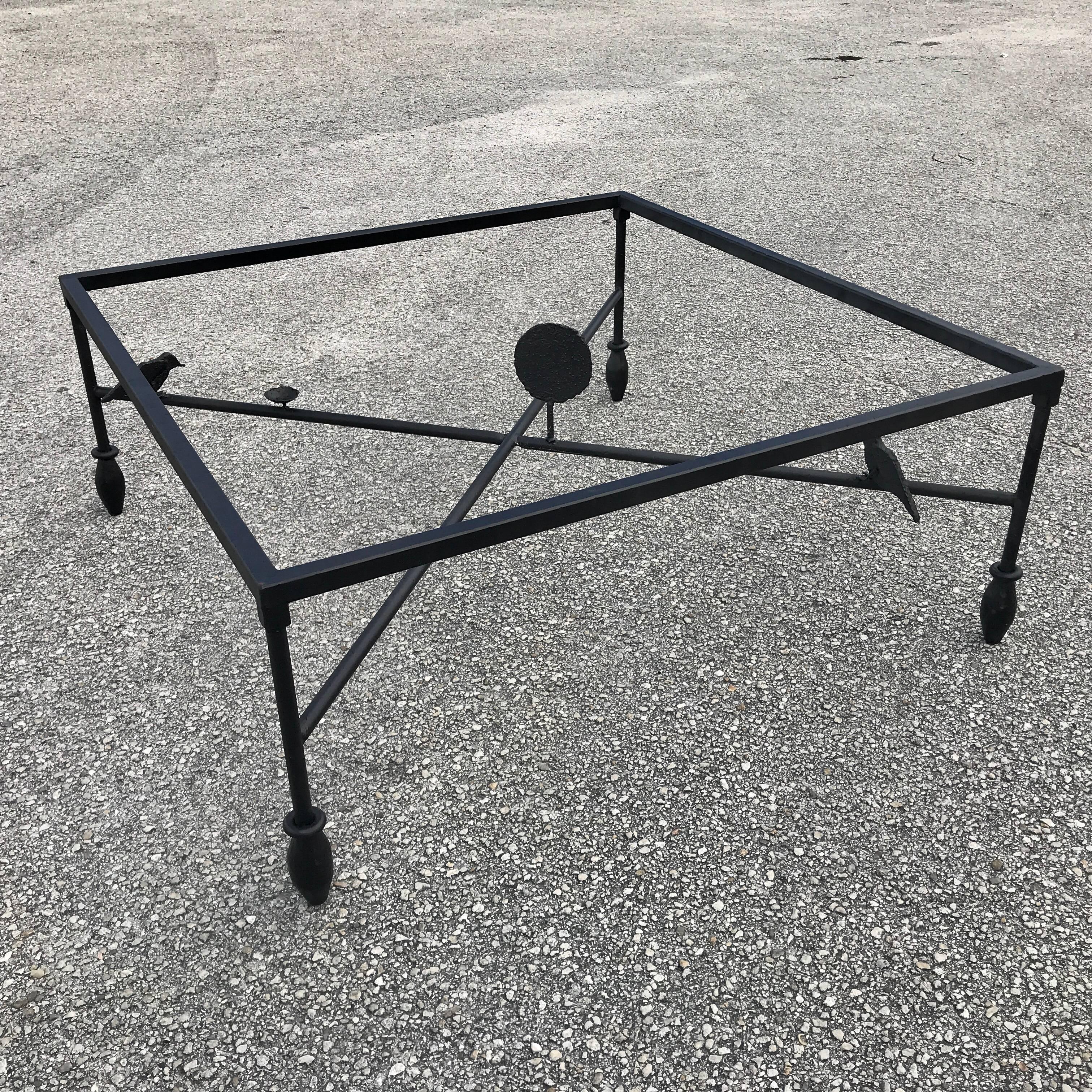 Late 20th Century Giacometti Style Coffee Table Base