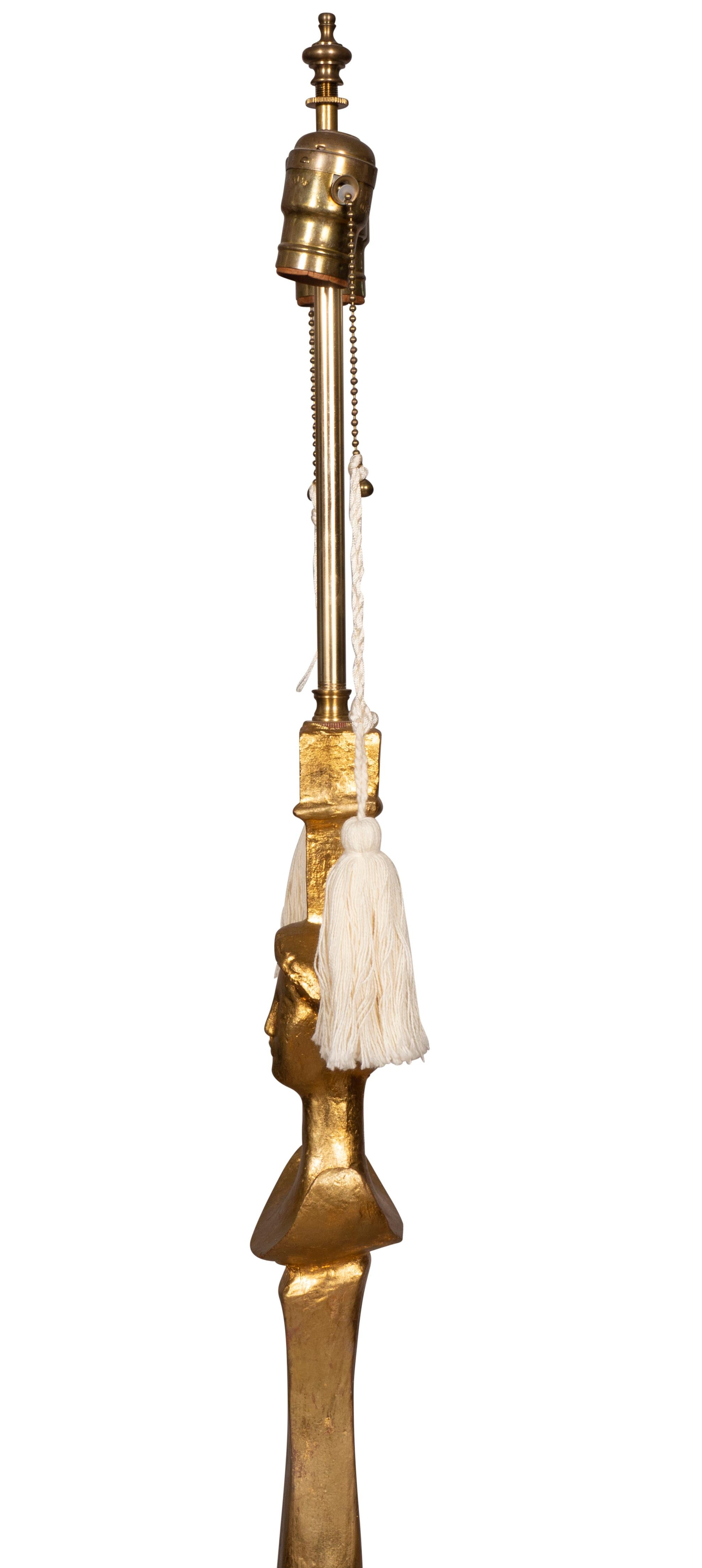 Giacometti Style Giltwood Floor Lamp 2