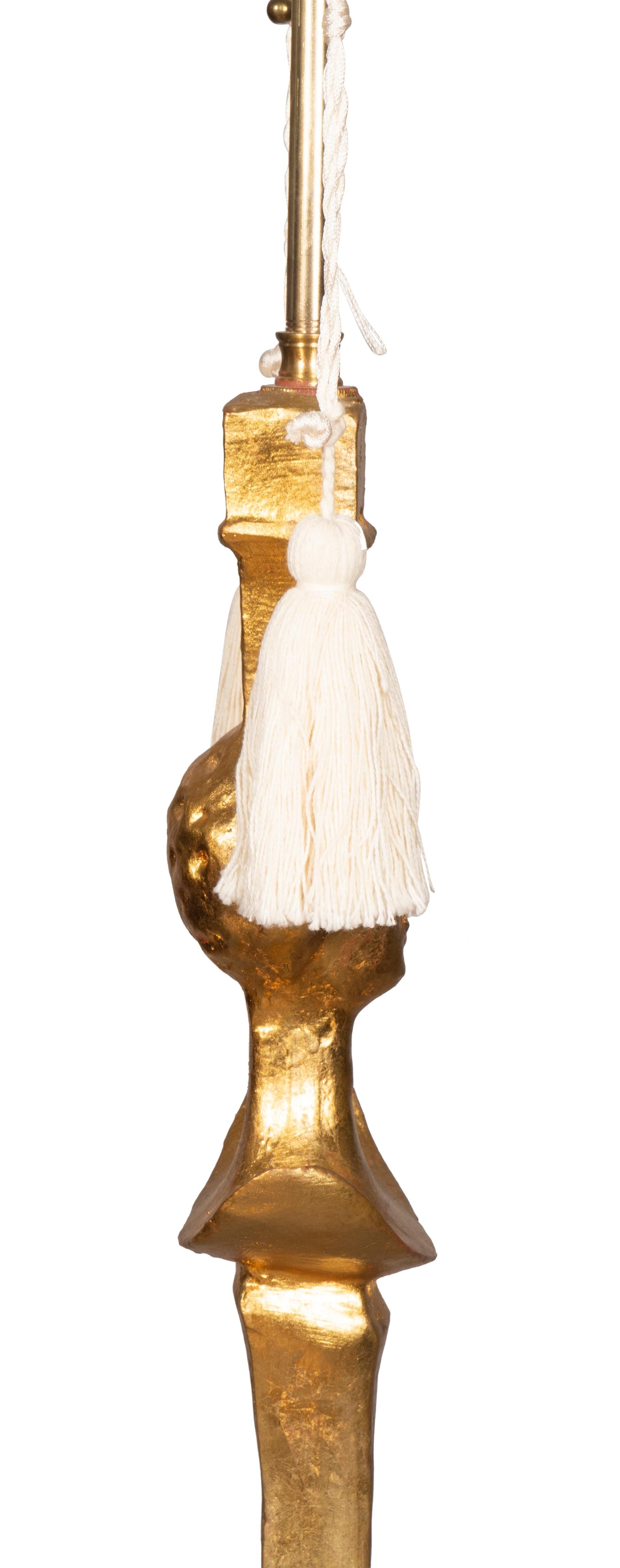 Giacometti Style Giltwood Floor Lamp 5