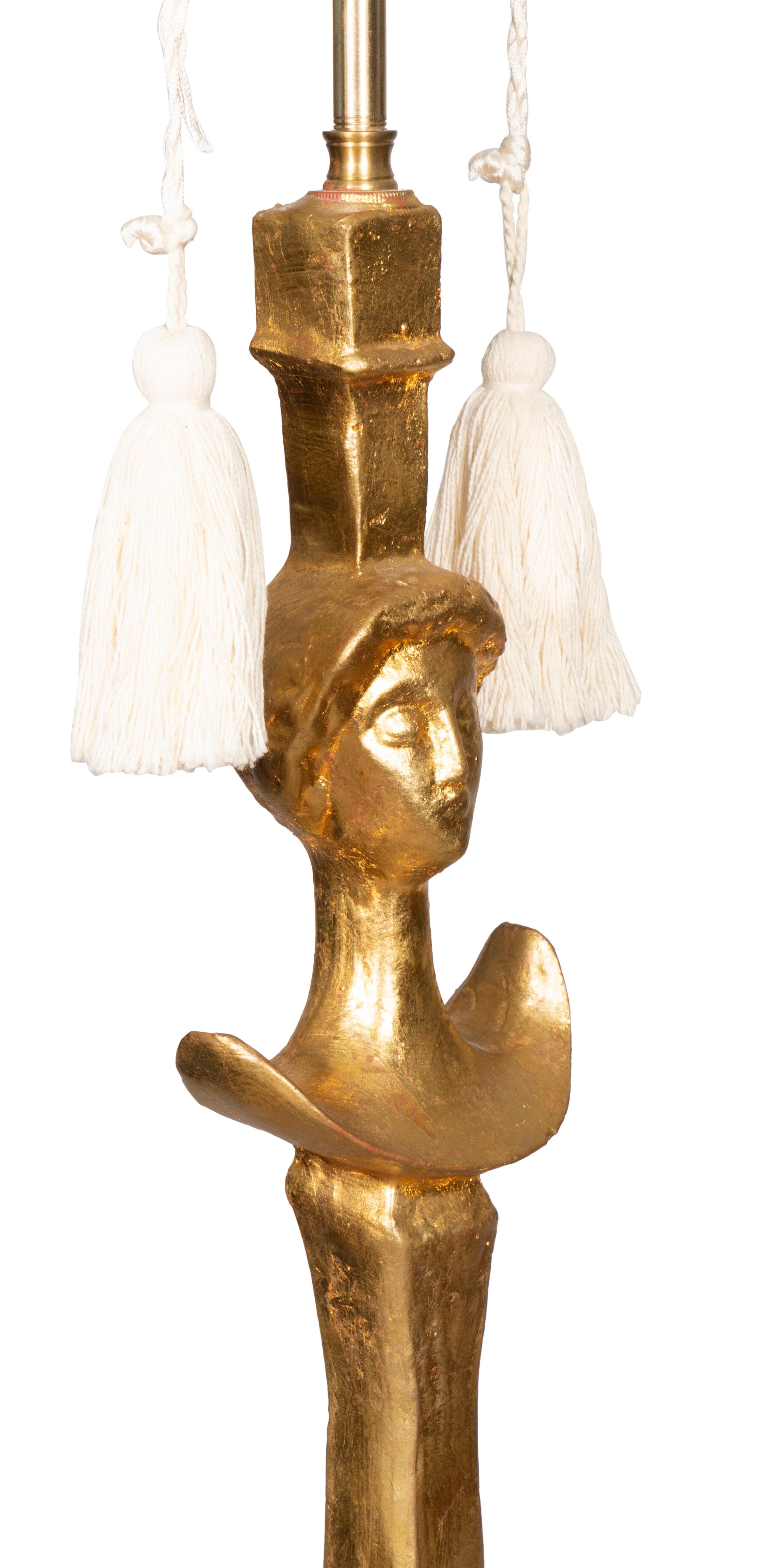 Giacometti Style Giltwood Floor Lamp 6
