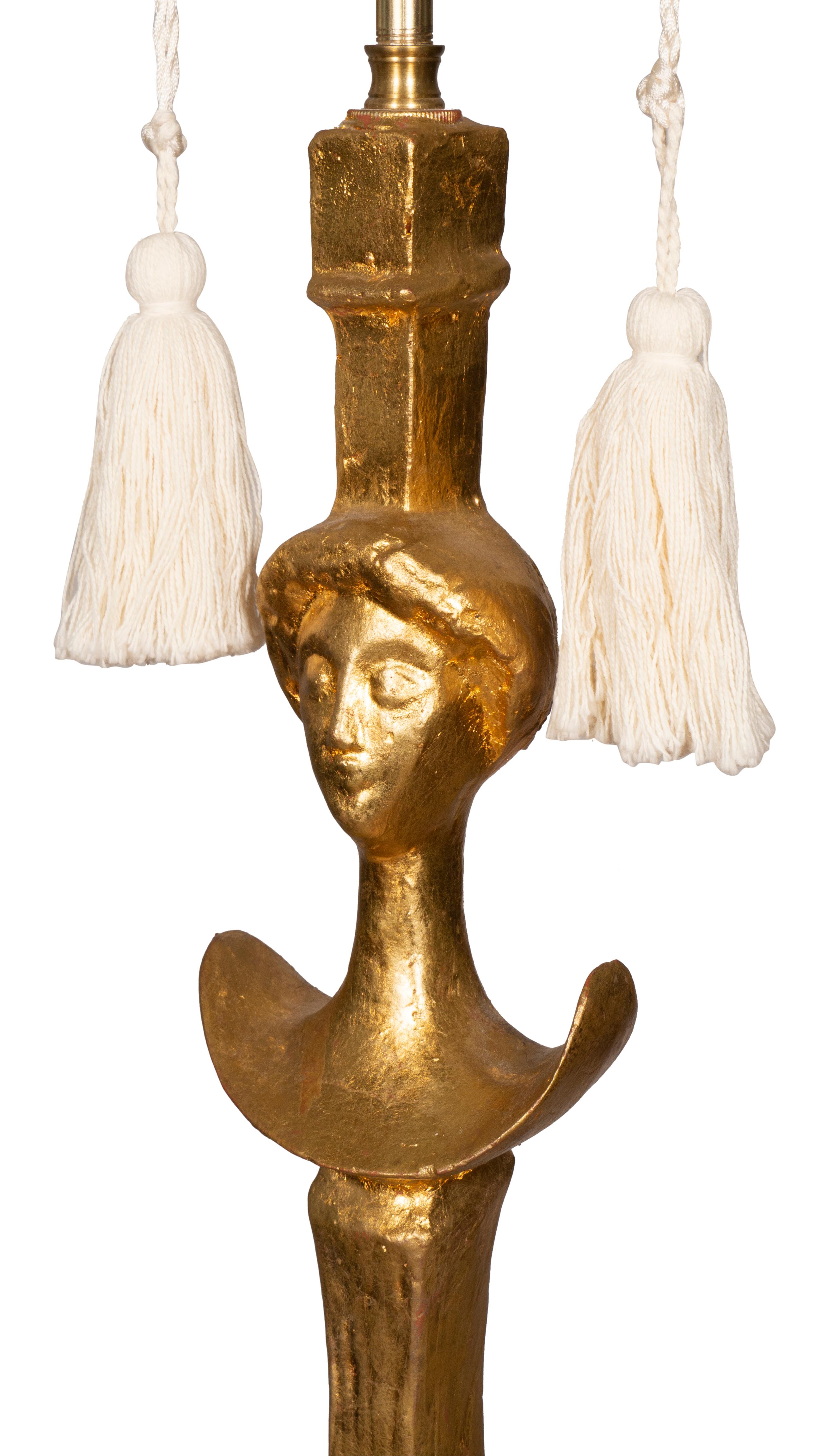 Giacometti Style Giltwood Floor Lamp 1