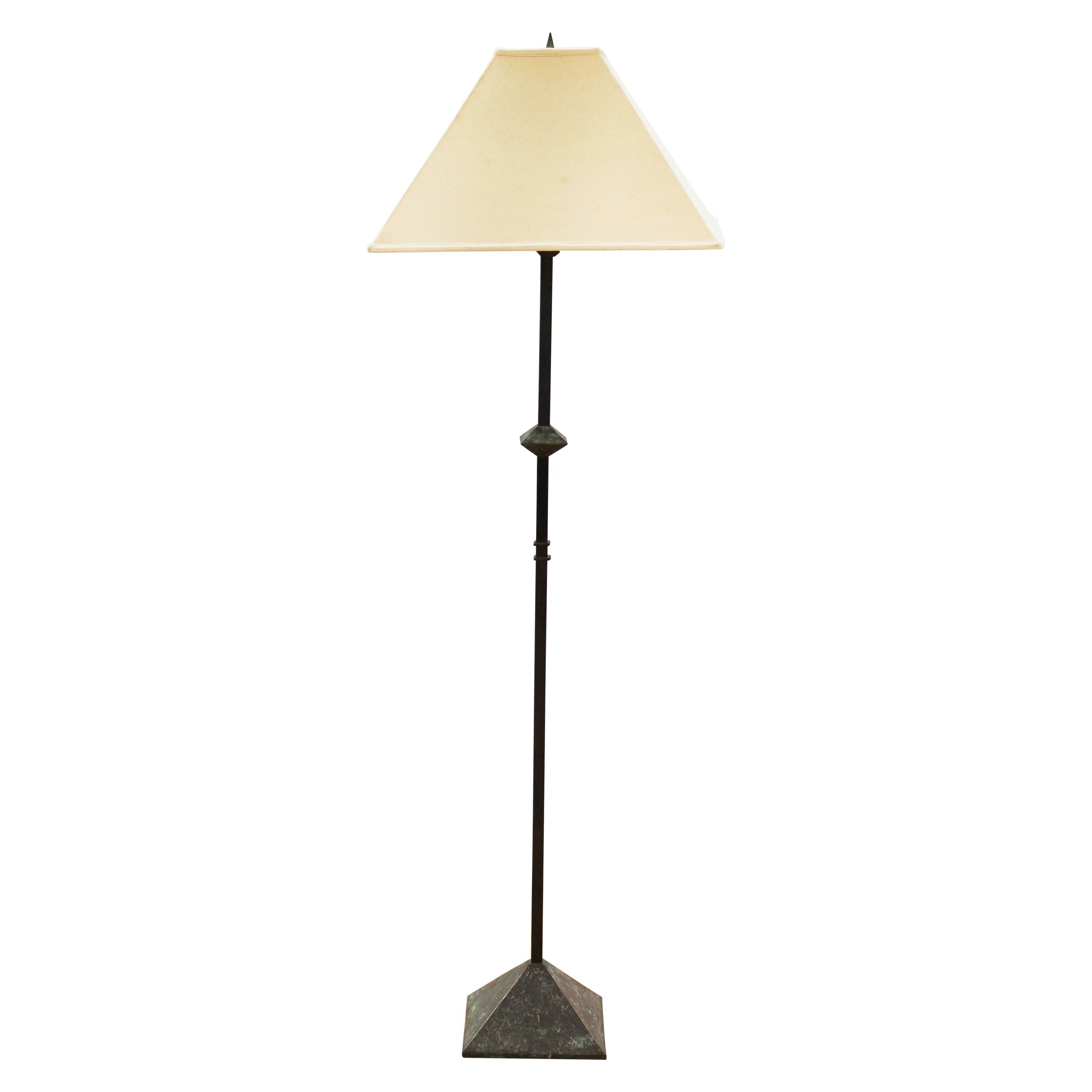 Giacometti Style Modern Bronze Floor Lamp