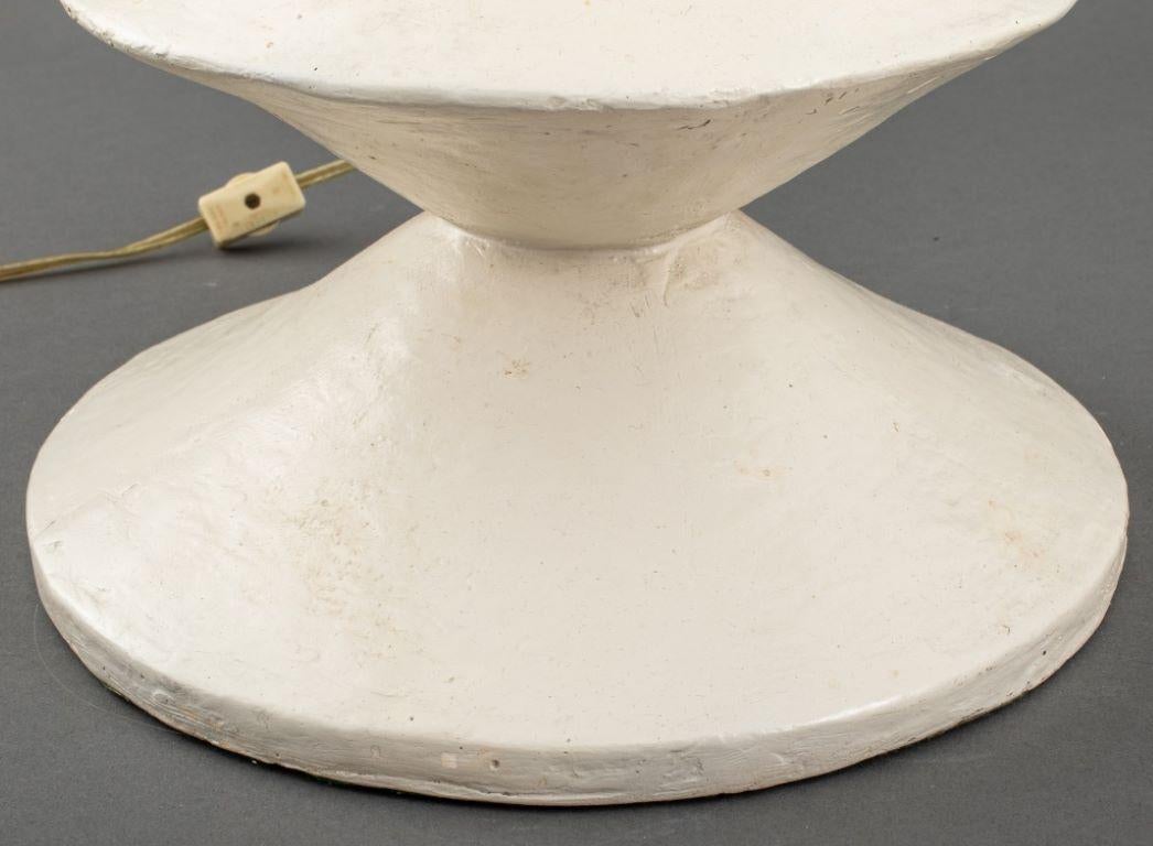 Moderne Lampe de table blanche moderne de style Giacometti en vente