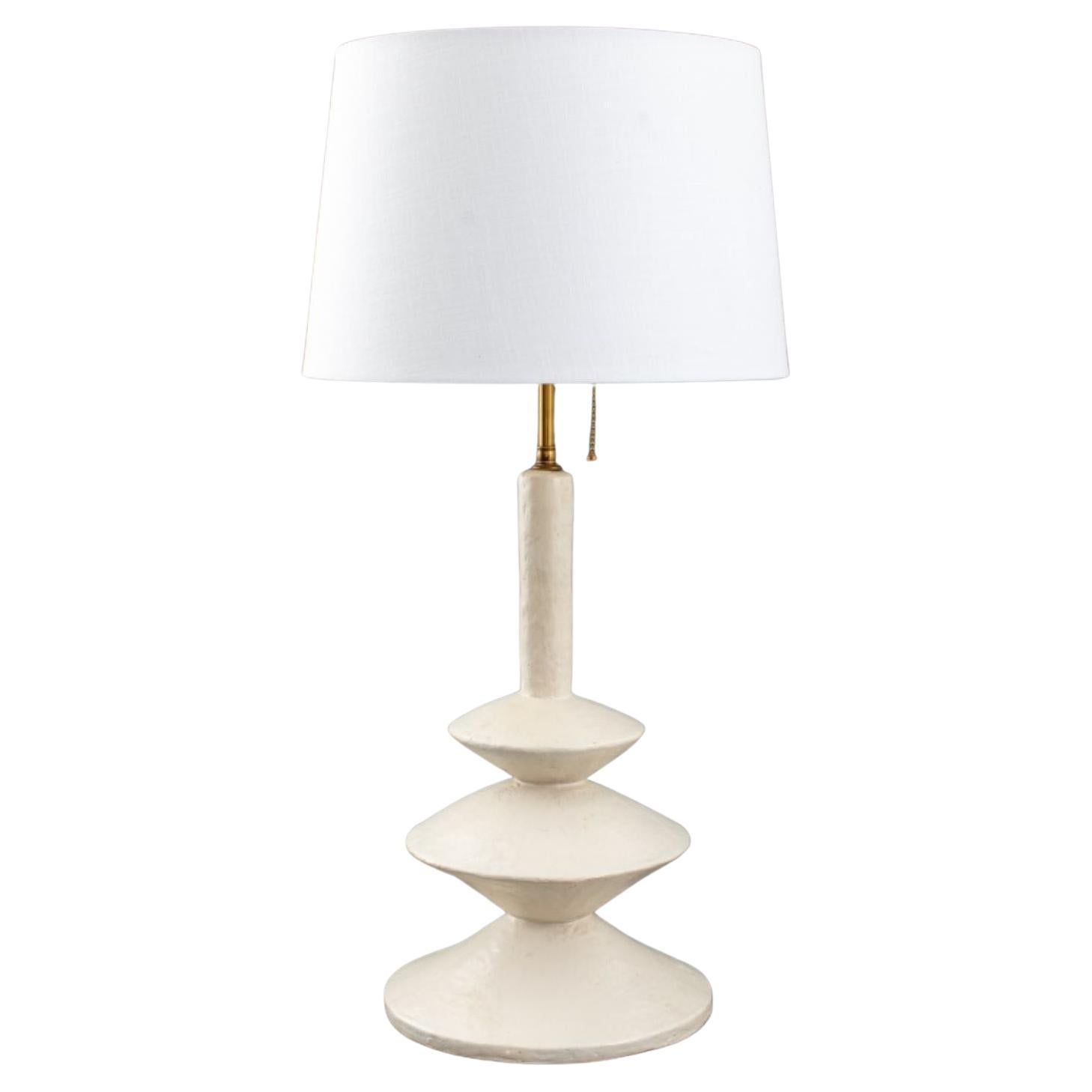 Giacometti Style Modern White Table Lamp