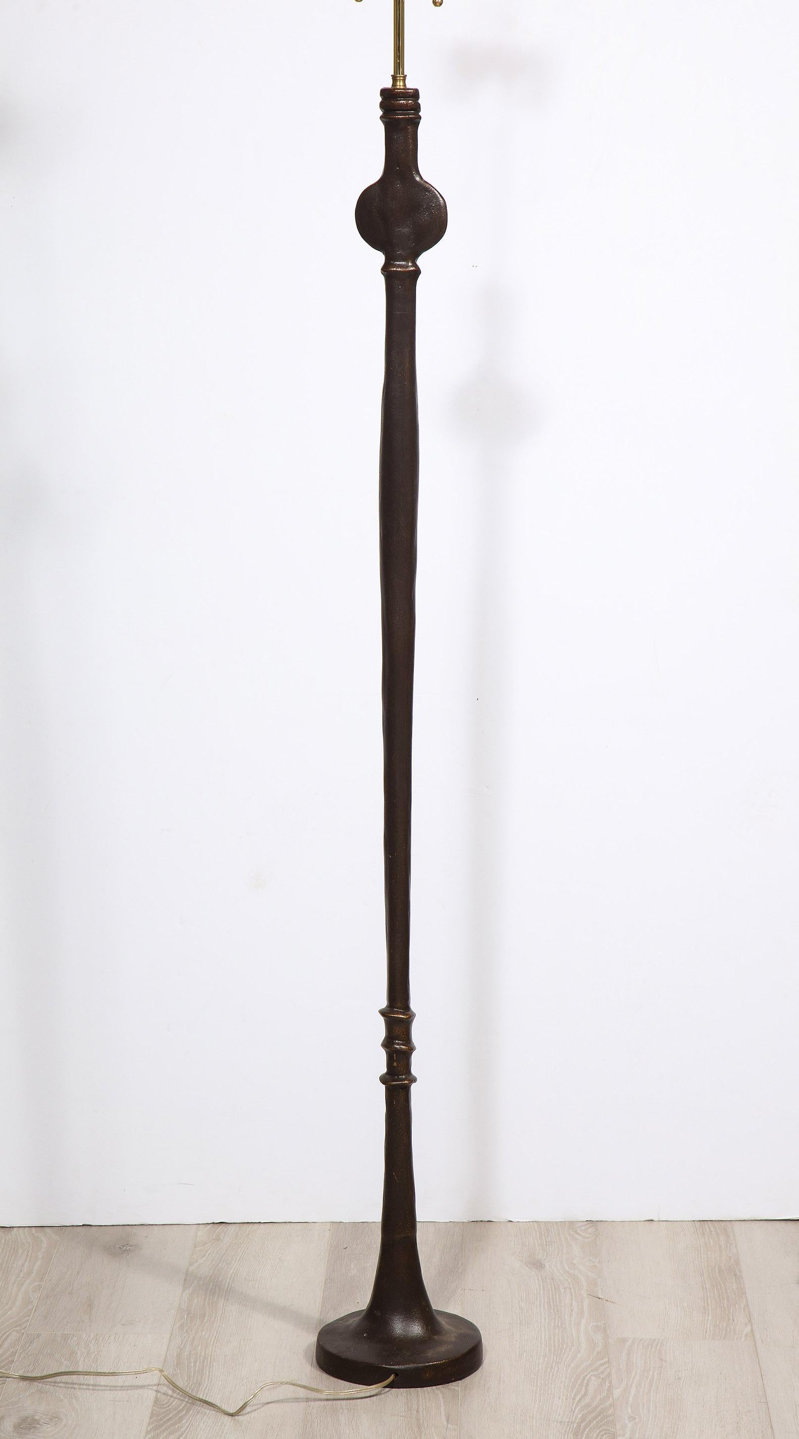 Giacometti Style Resin Floor Lamp - TO BE GILDED 4