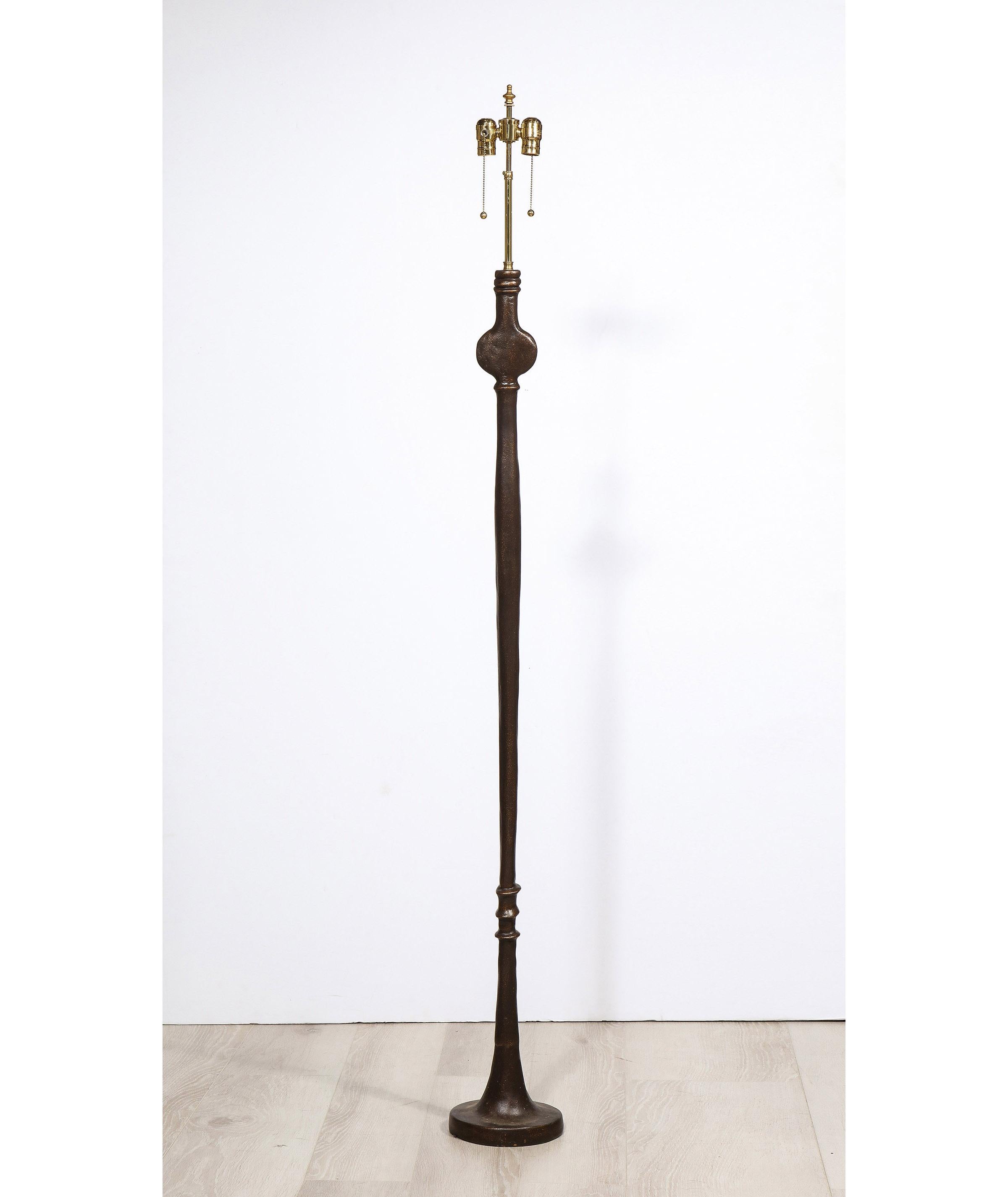 Giacometti Style Resin Floor Lamp - TO BE GILDED 5