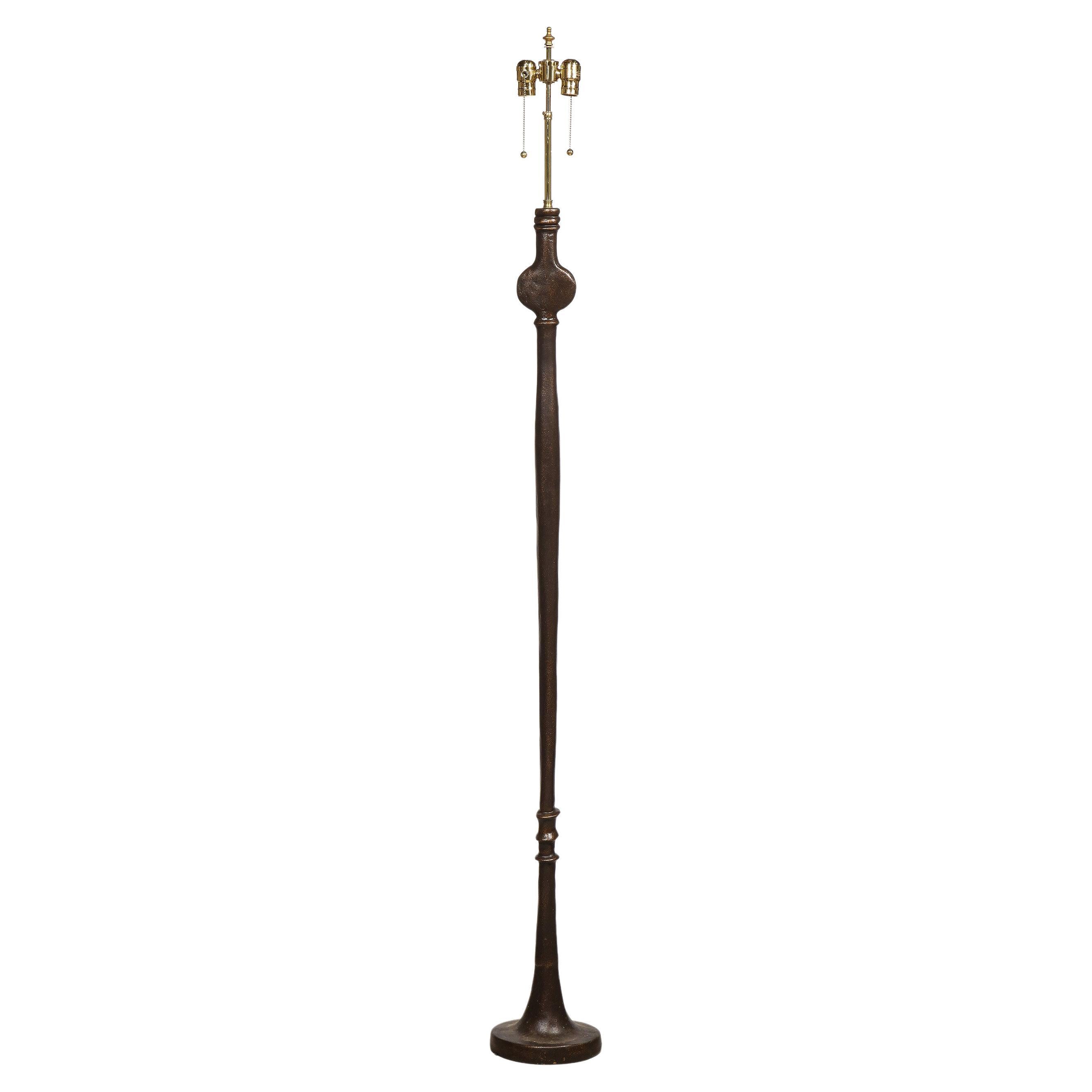 Giacometti Style Resin Floor Lamp - TO BE GILDED