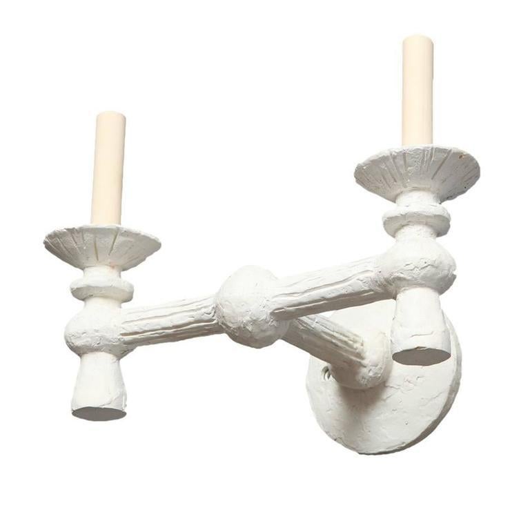 Late 20th Century Giacometti Style Sconce For Sale