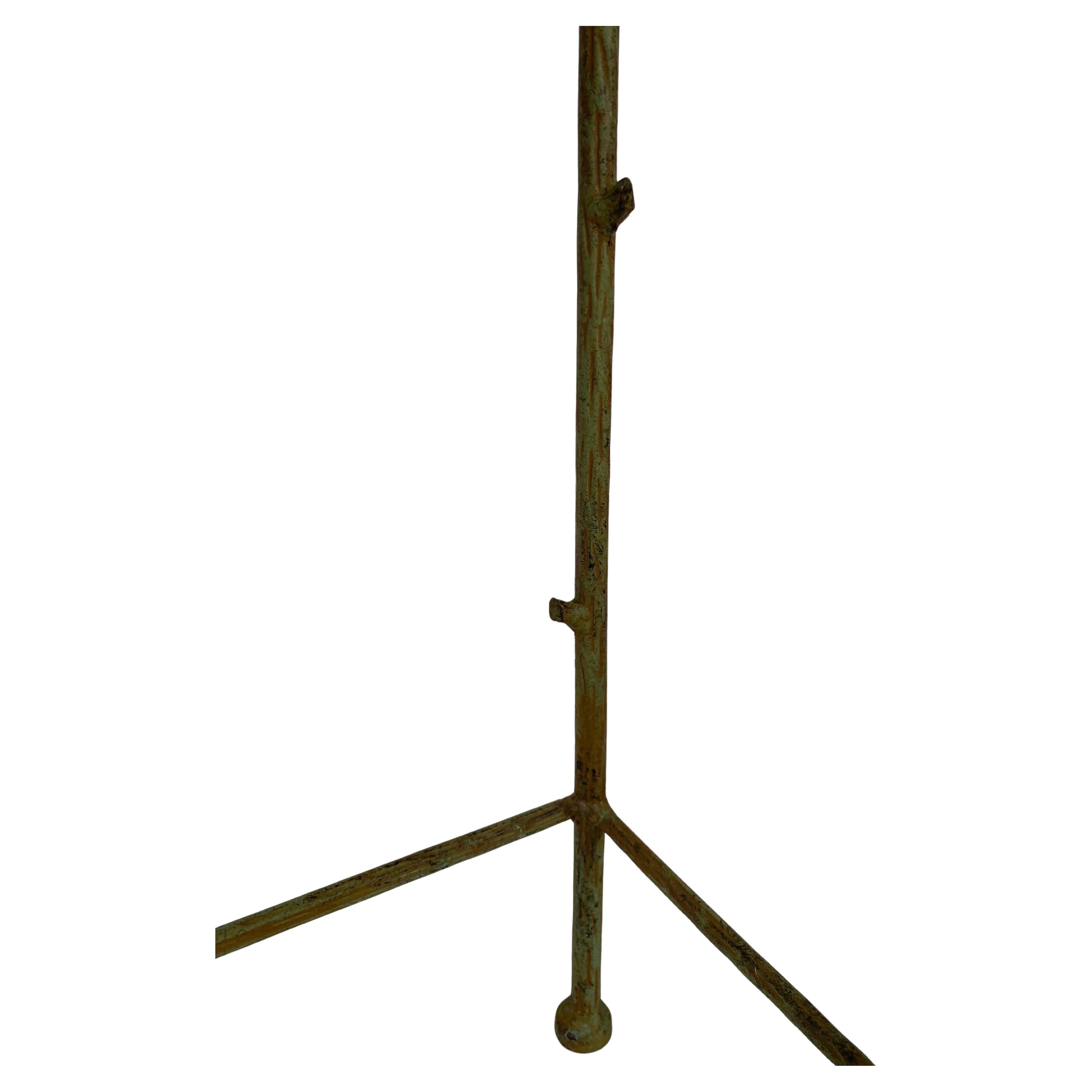 Giacometti Style Sculptural Faux Bois Accent Tables, Set of 3 For Sale 3