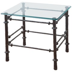 Giacometti Style Side Table, USA 1980