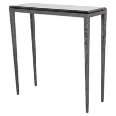 Giacometti Style Wrought Iron Side Table, 20th C