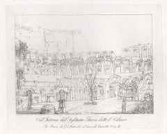 15 views of Rome, Italy. Early 19th century etchings.