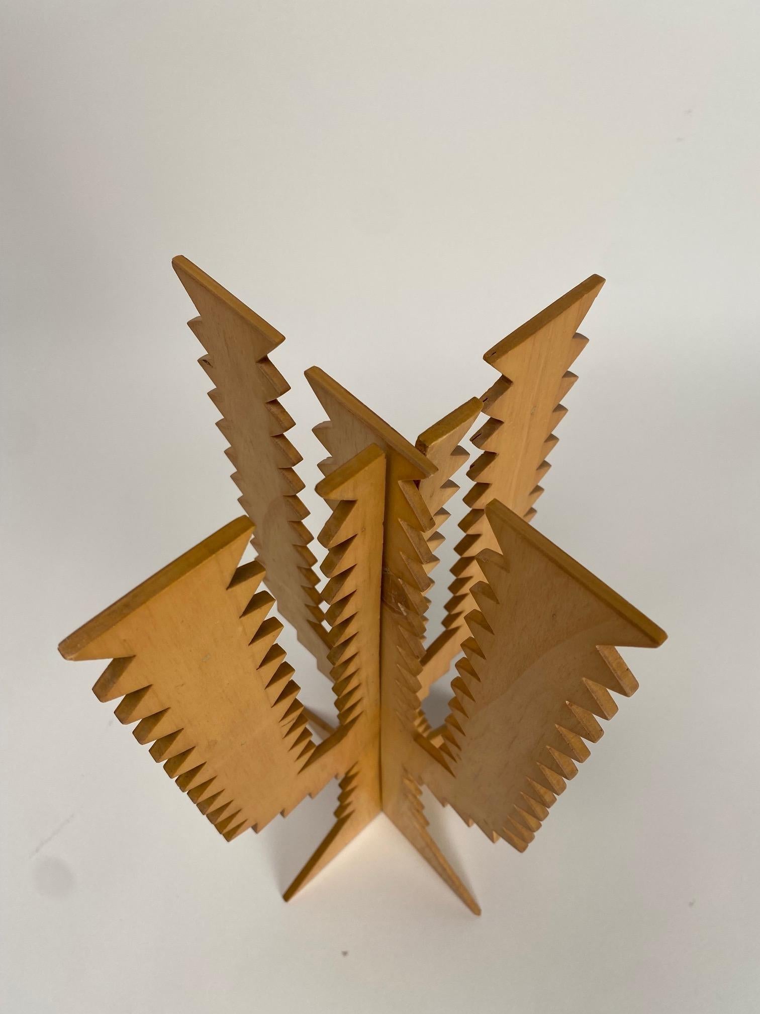 Giacomo Balla, Cactus-Modell-Skulptur Gavina 1968 ( Prototyp mit geflochtenem Prototyp) (Italienisch) im Angebot