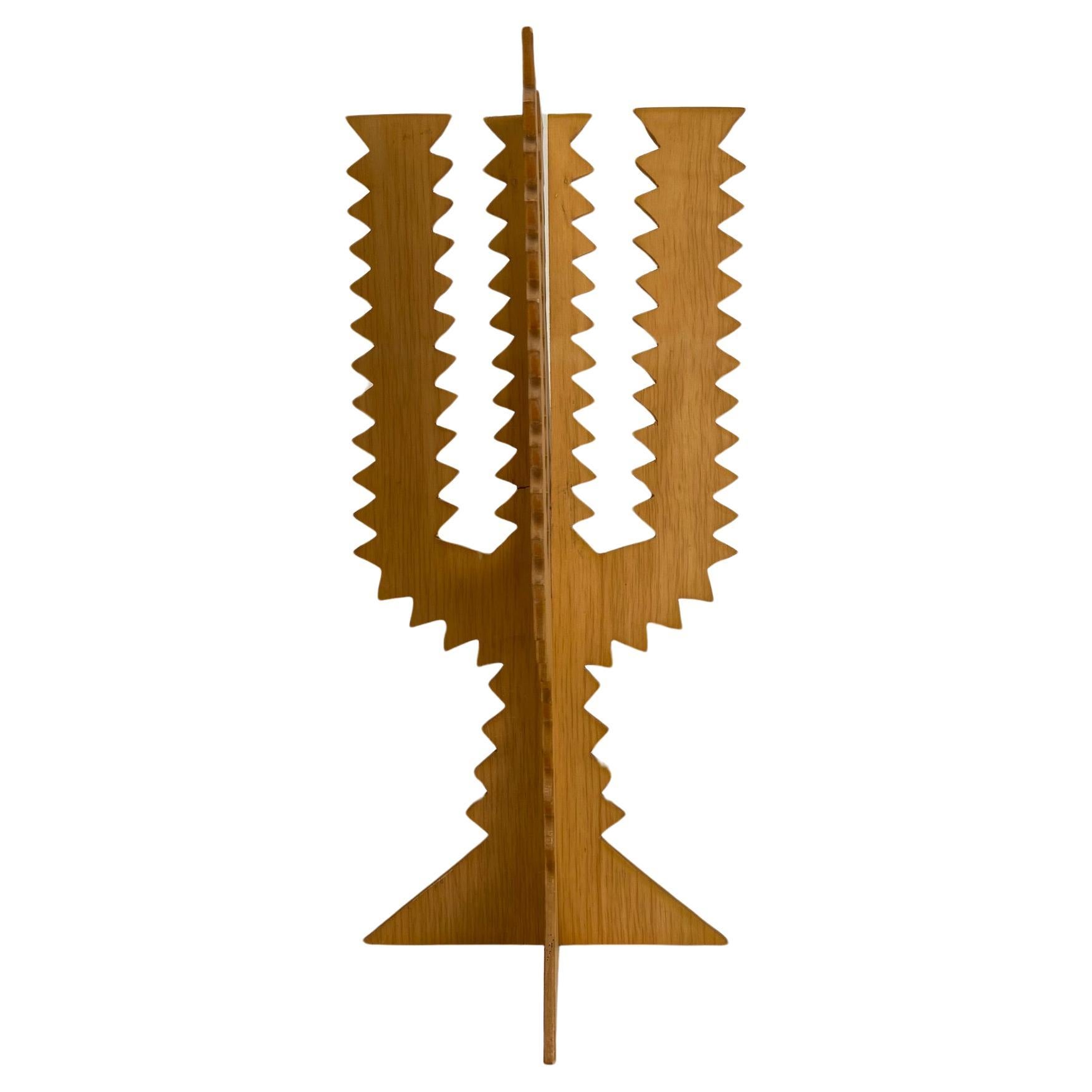 Giacomo Balla, Cactus model Sculpture Gavina 1968 (Wodden Prototype) For Sale