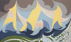 Futur Libecciata - Original Serigraph by Giacomo Balla - 1920