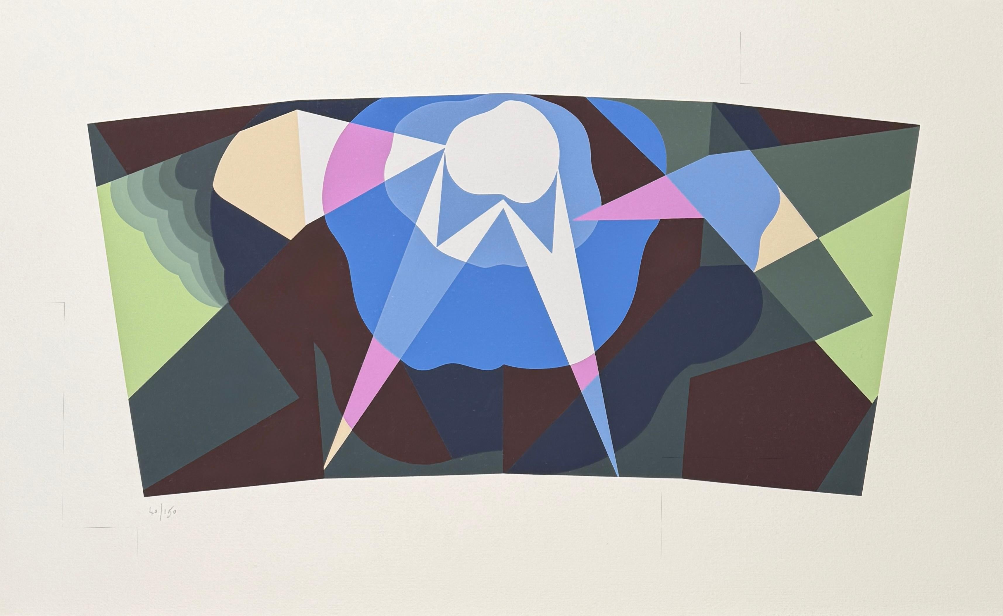 Giacomo Balla (1871–1958) - Balla futurista - Colour screen printing on paper