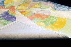 Giacomo Balla "Ricerca Luce Ideale" Silk Carpet, Italy, 1929