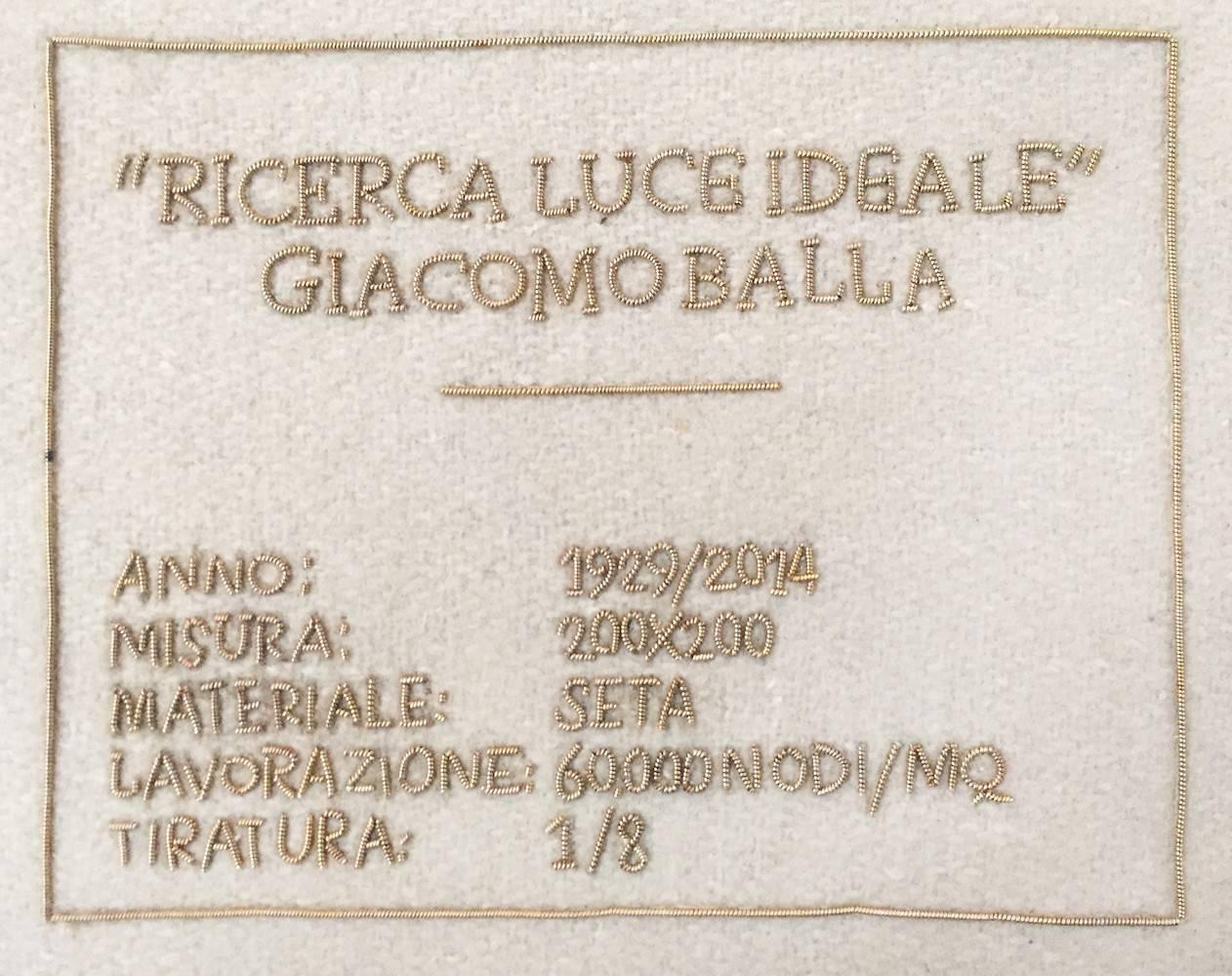 Hand-Knotted Giacomo Balla 