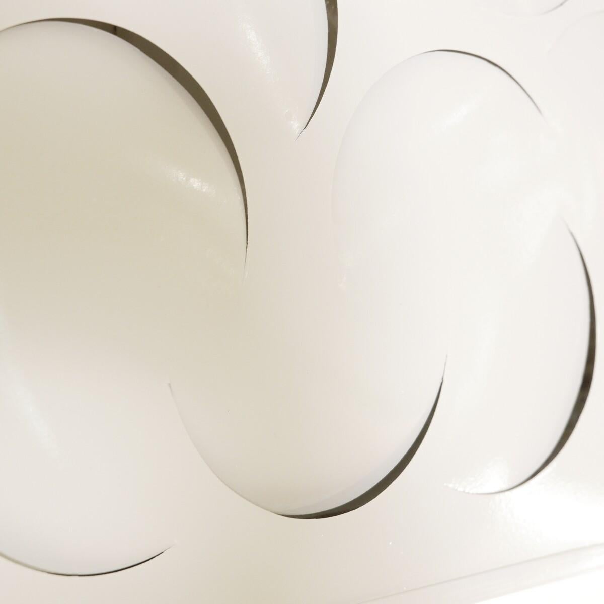 20th Century Giacomo Benevelli ''Arabesco'' Sculptural Art Wall Light, Italy 1965 For Sale